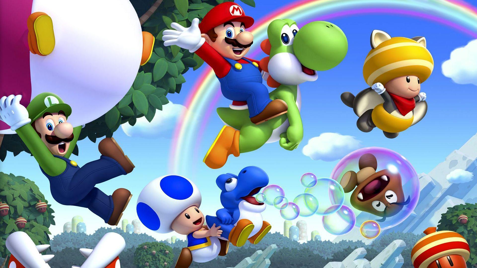 Super Mario Bros. HD Wallpaper