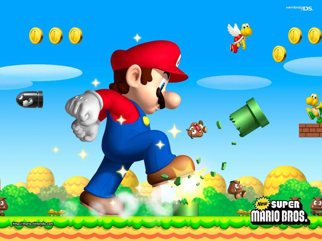 Mario Bros High Quality Wallpaper, HD Quality Desktop Background