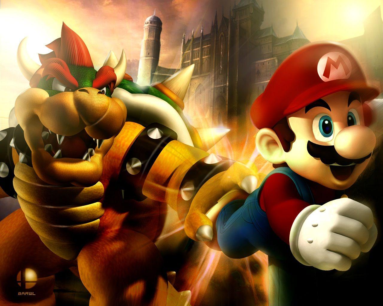 Mario Bros. HD Wallpaper