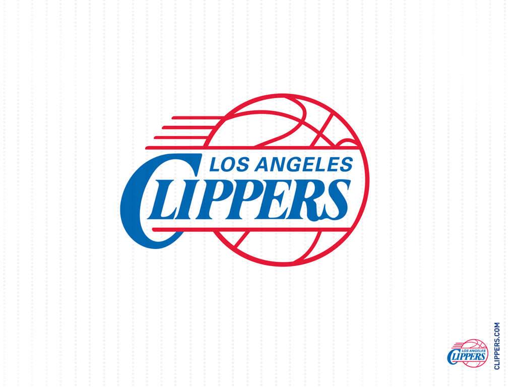 Los Angeles Clippers logo white Angeles Clippers Wallpaper
