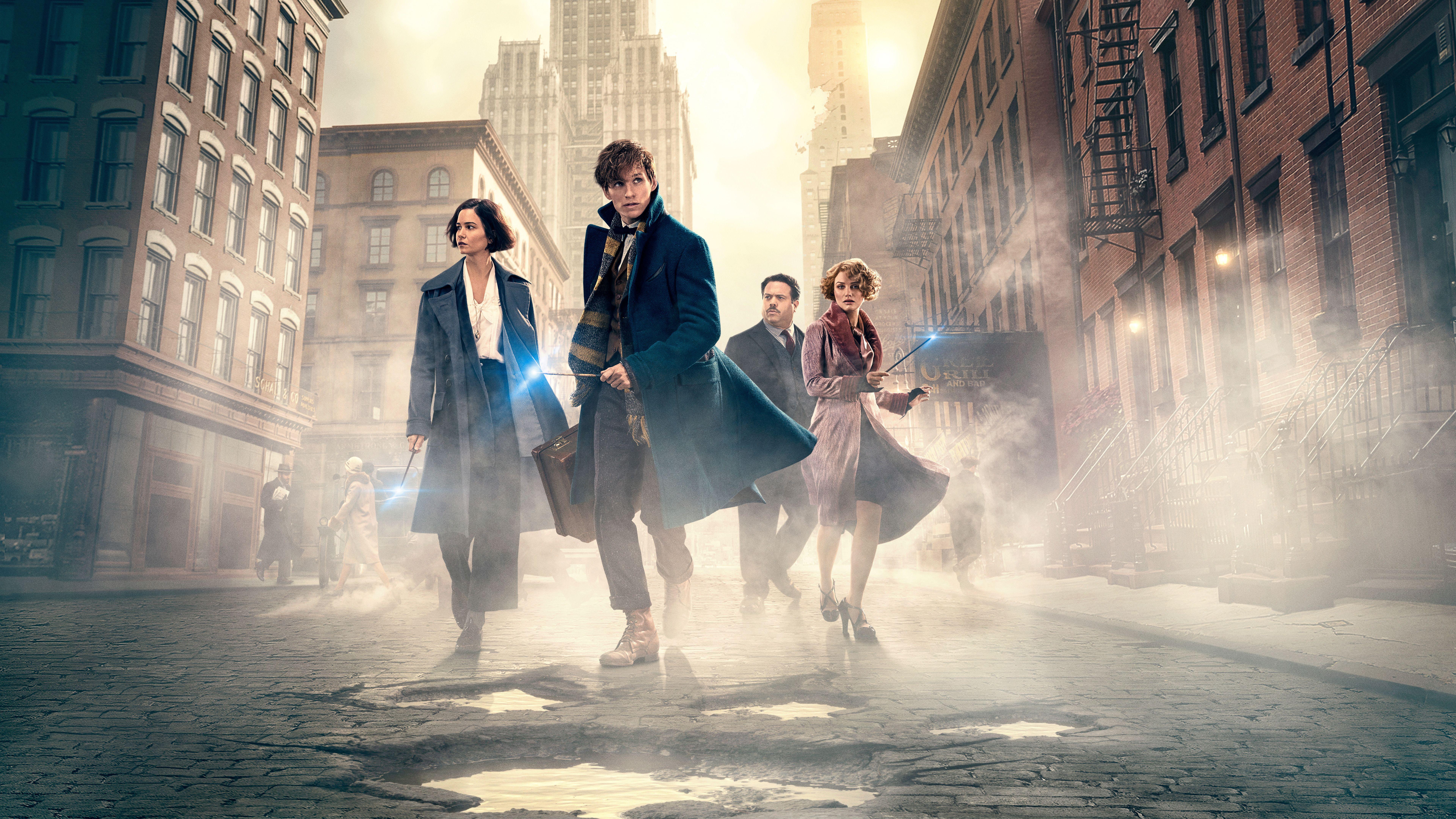 Wallpaper Fantastic Beasts and Where to Find Them, HD, 4K, 5K