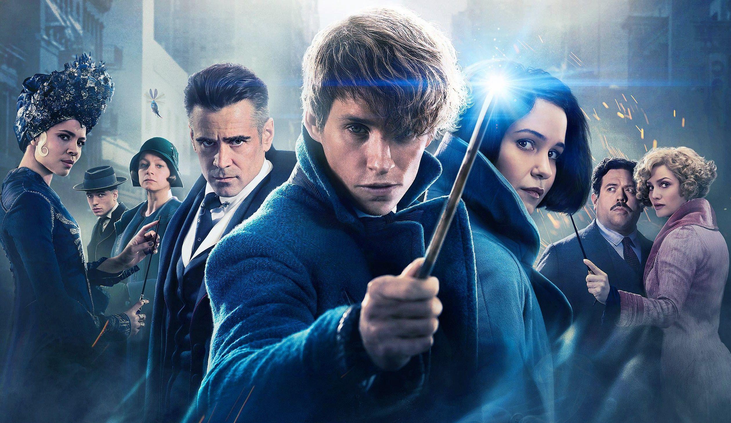 Fantastic Beasts and Where to Find Them Cast Wallpaper, Image