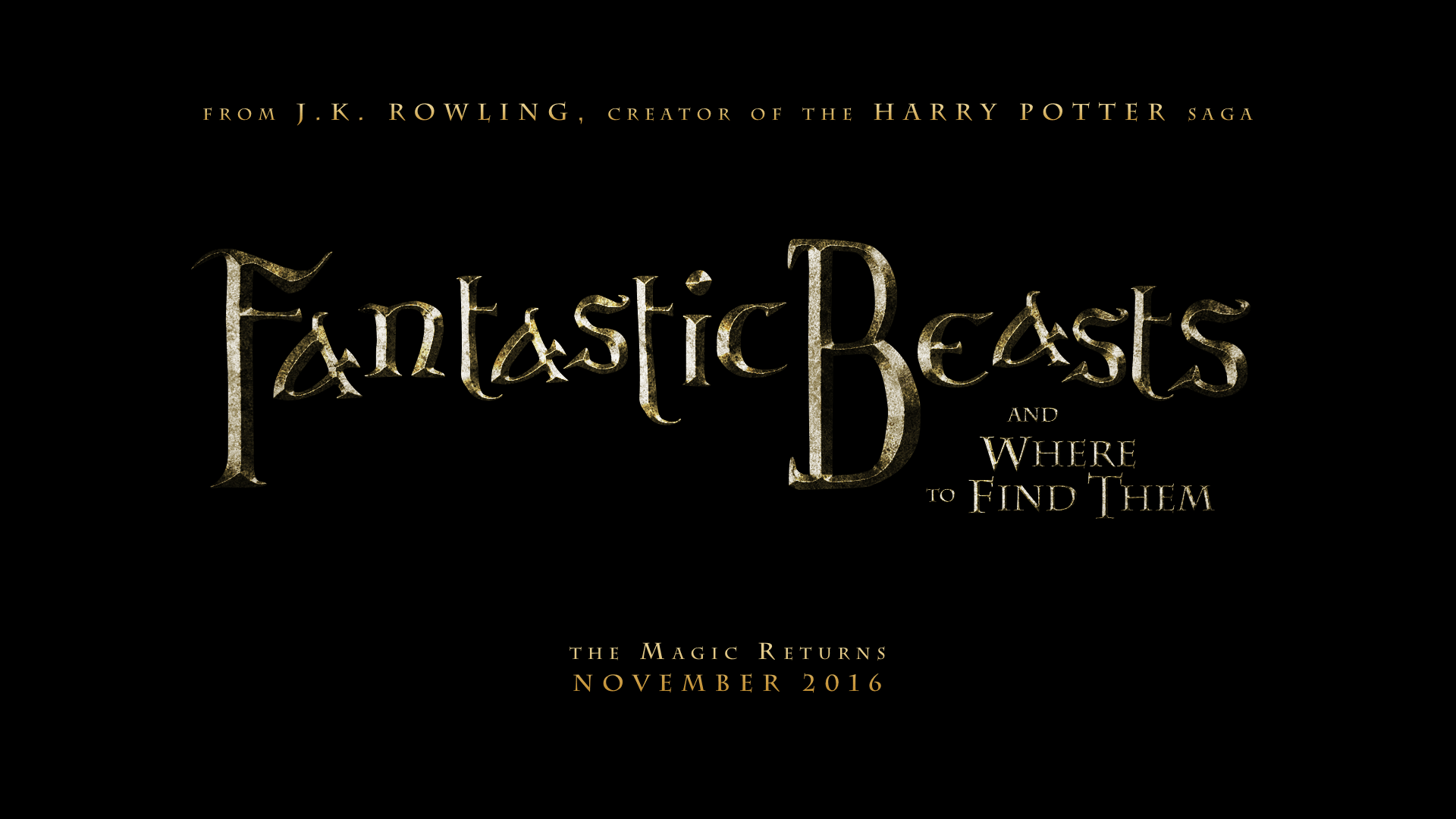 Fantastic Beasts and Where to Find Them