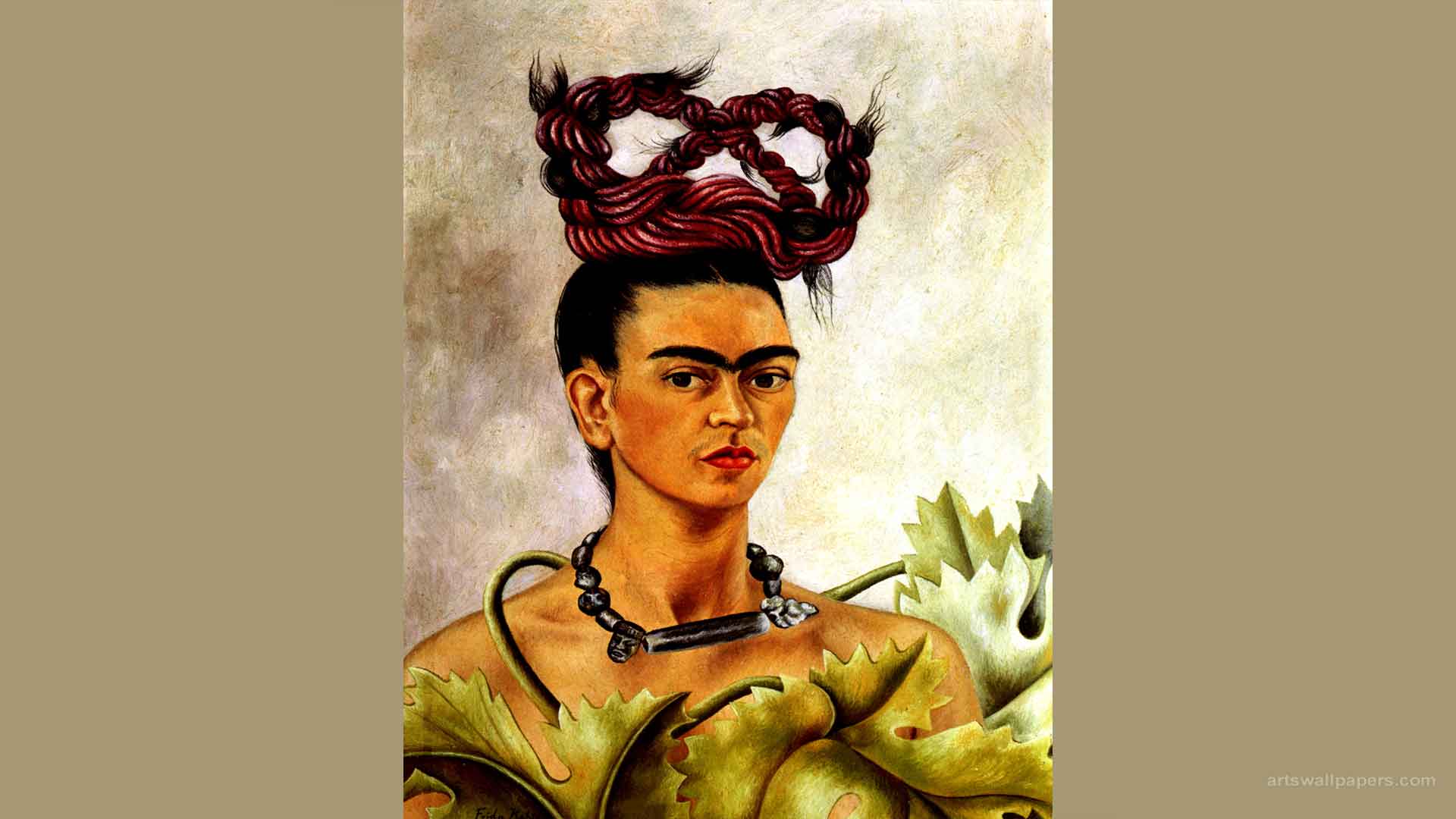 Frida Kahlo Wallpaper, Artist Painting
