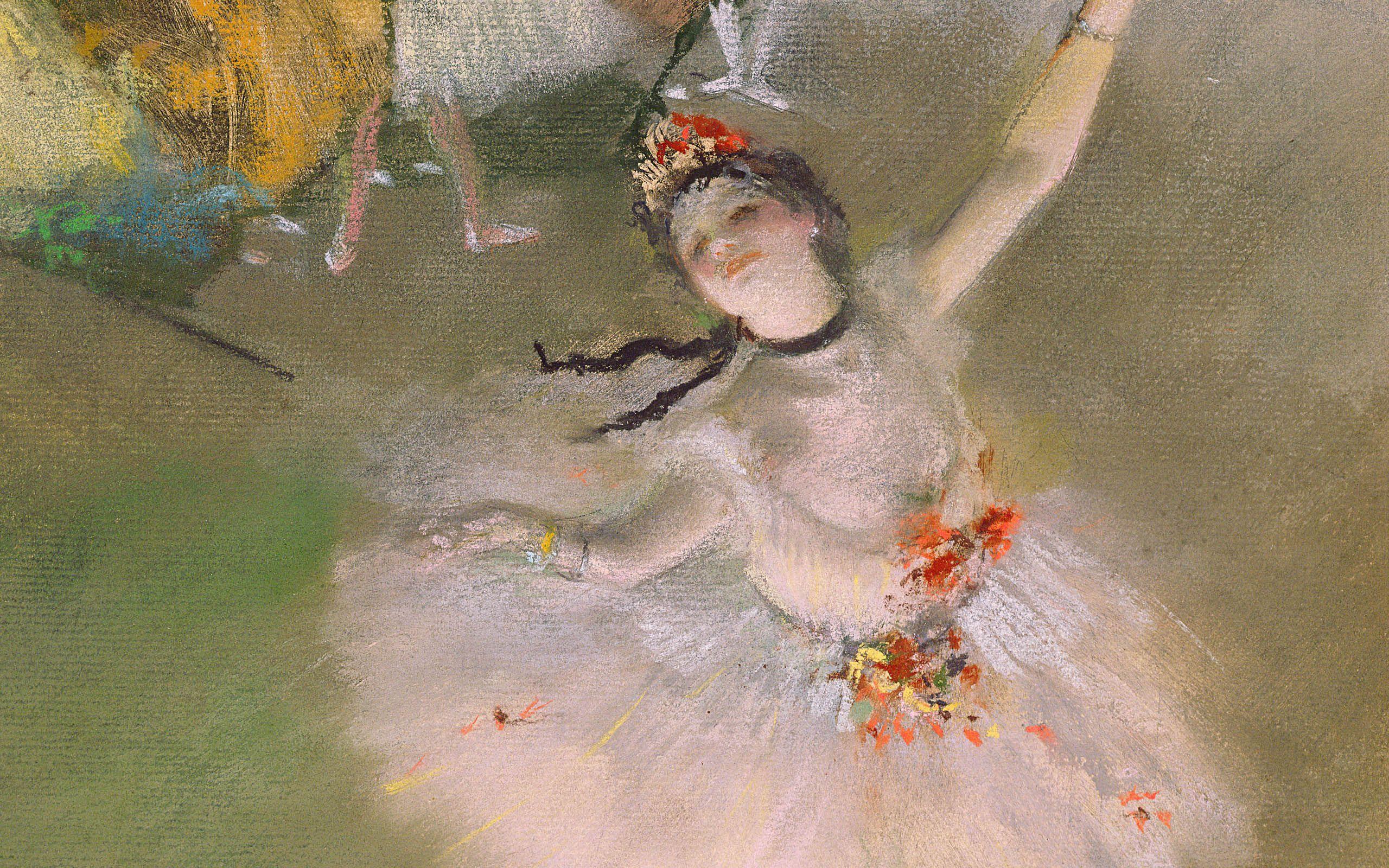 Edgar Degas Wallpaper, Artist, Painting Ballerina Art. Art