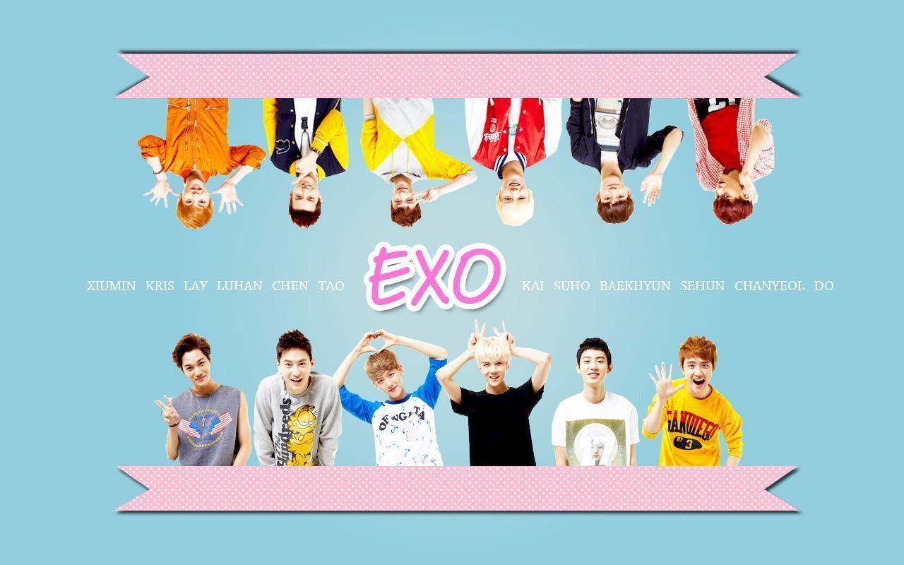 EXO, XOXO Comeback (Kiss and Hug) Wallpaper
