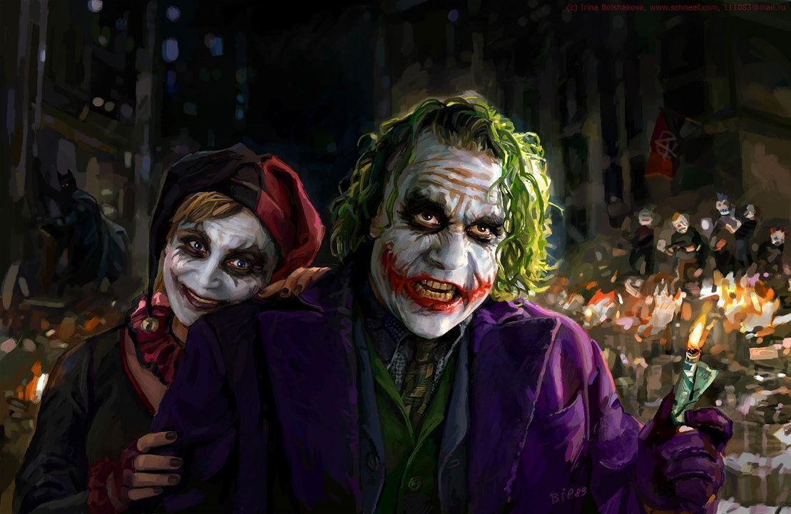 Harley Quinn And Joker Baby Full HD Wallpaper. cool art
