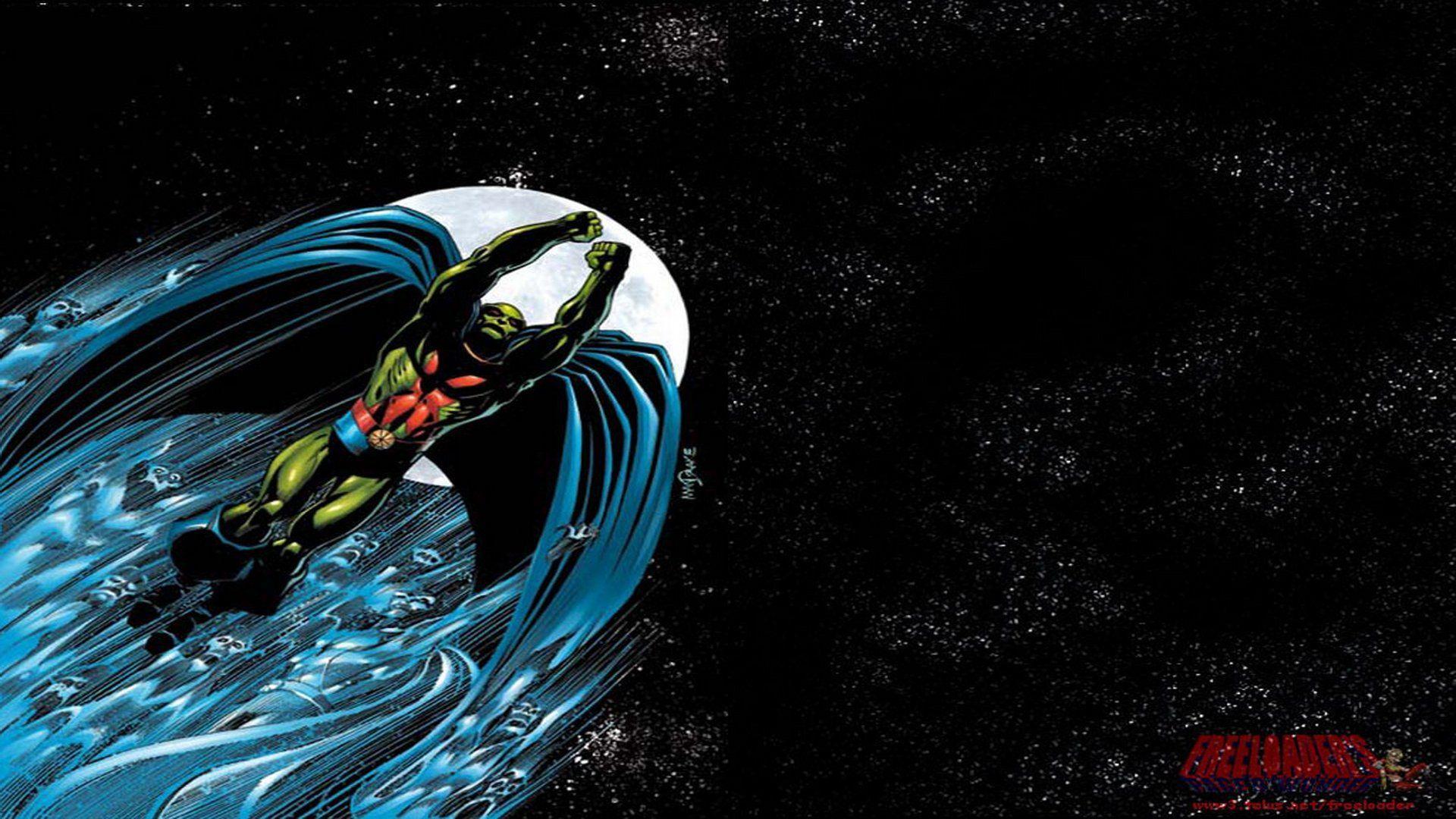 MARTIAN MANHUNTER Superhero D C Dc Comics Alien Sci Fi Wallpaper