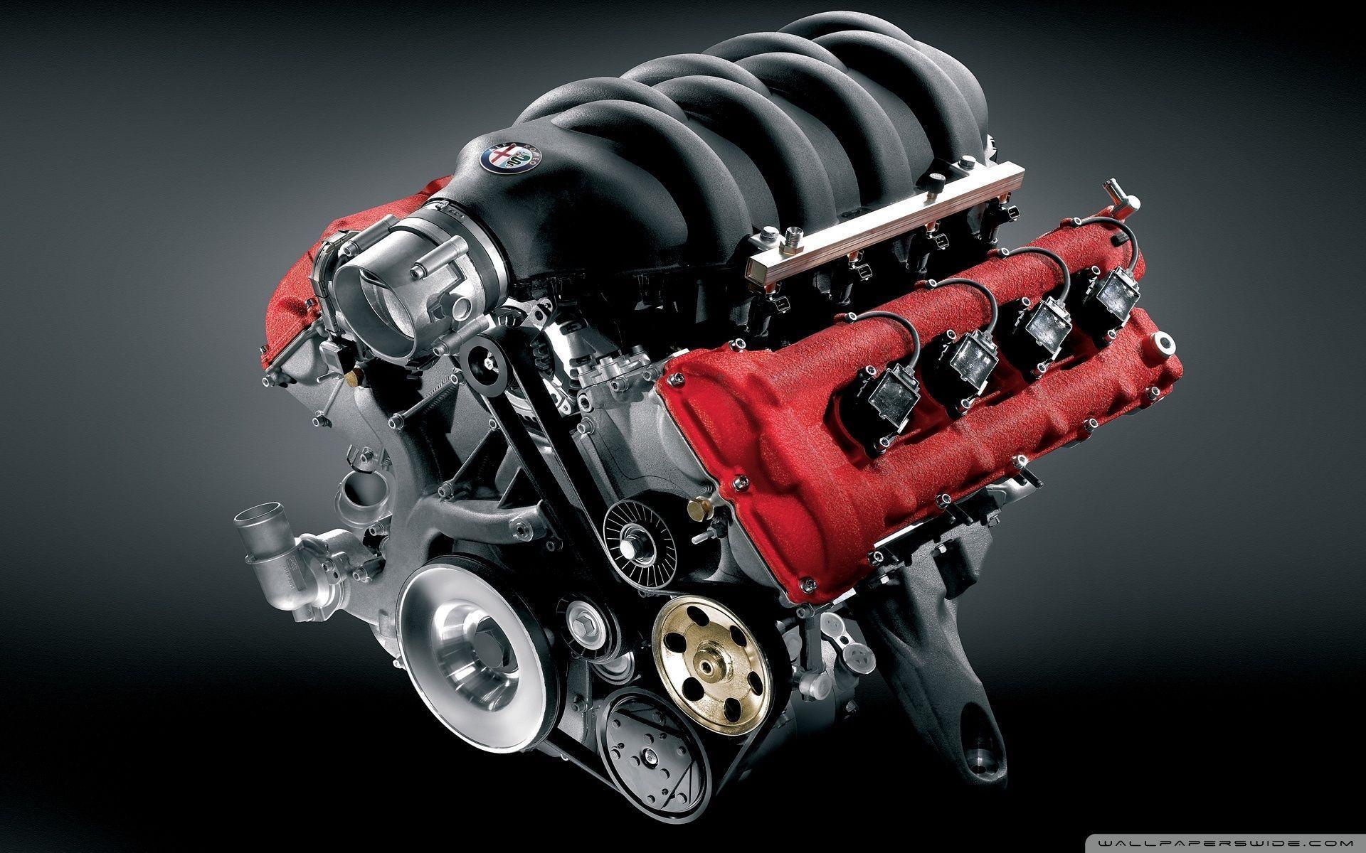 Alfa Romeo Engine ❤ 4K HD Desktop Wallpaper for • Wide & Ultra