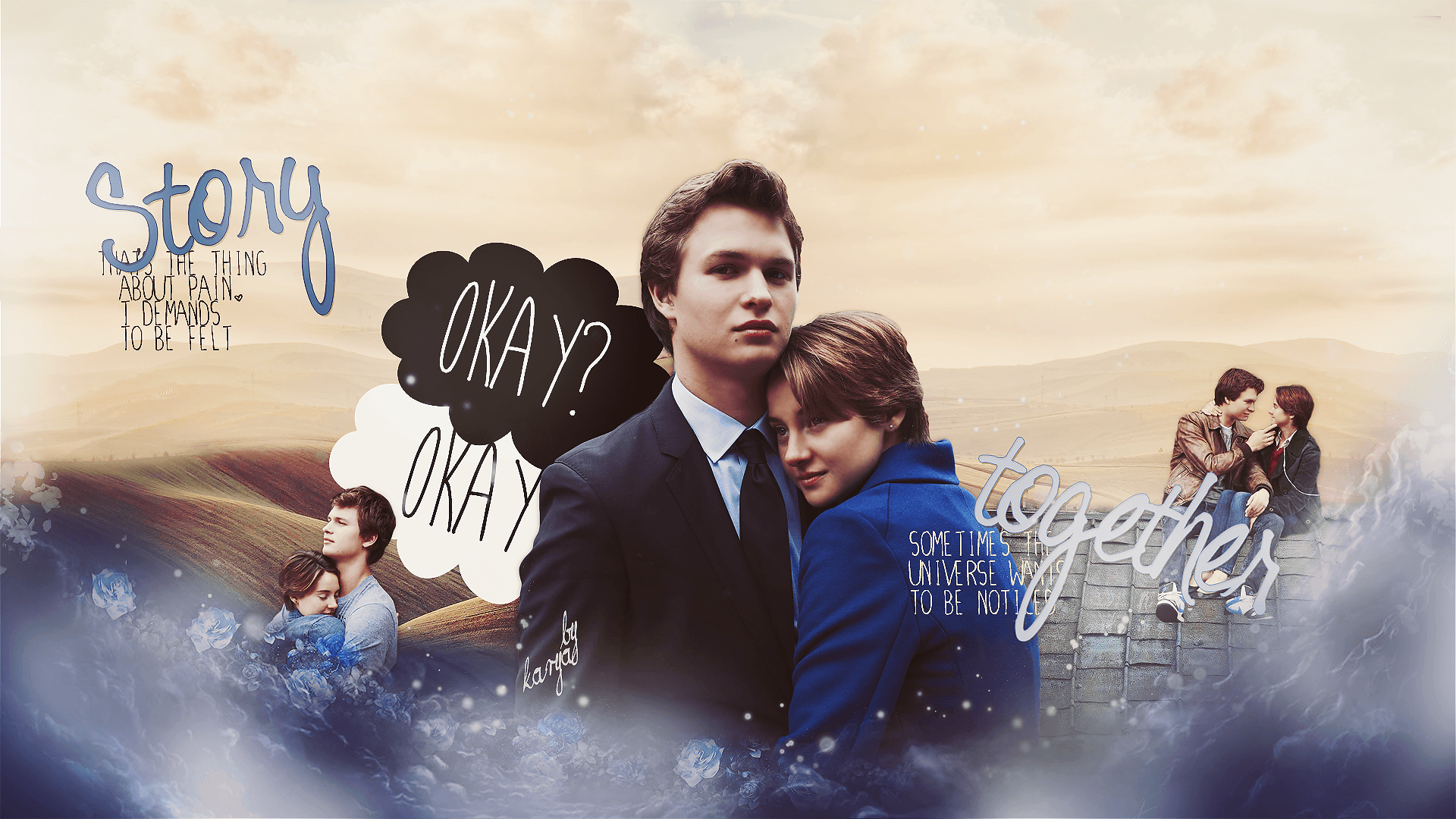 the fault in our stars wallpaper okay