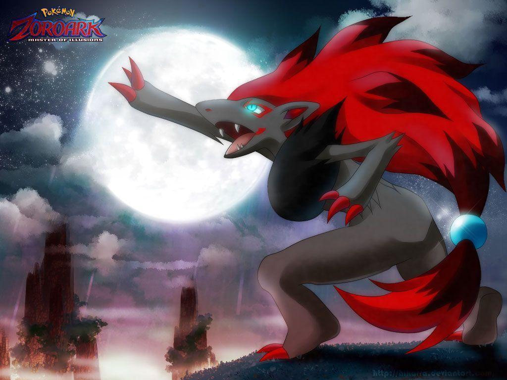 zoroark master of illusions wallpaper