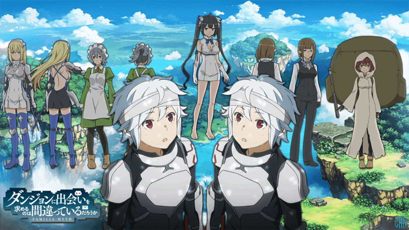 Dungeon ni Deai wo Motomeru no wa Machigatteiru no Darou ka (Is It Wrong To  Try To Pick Up Girls In A Dungeon) - Zerochan Anime Image Board