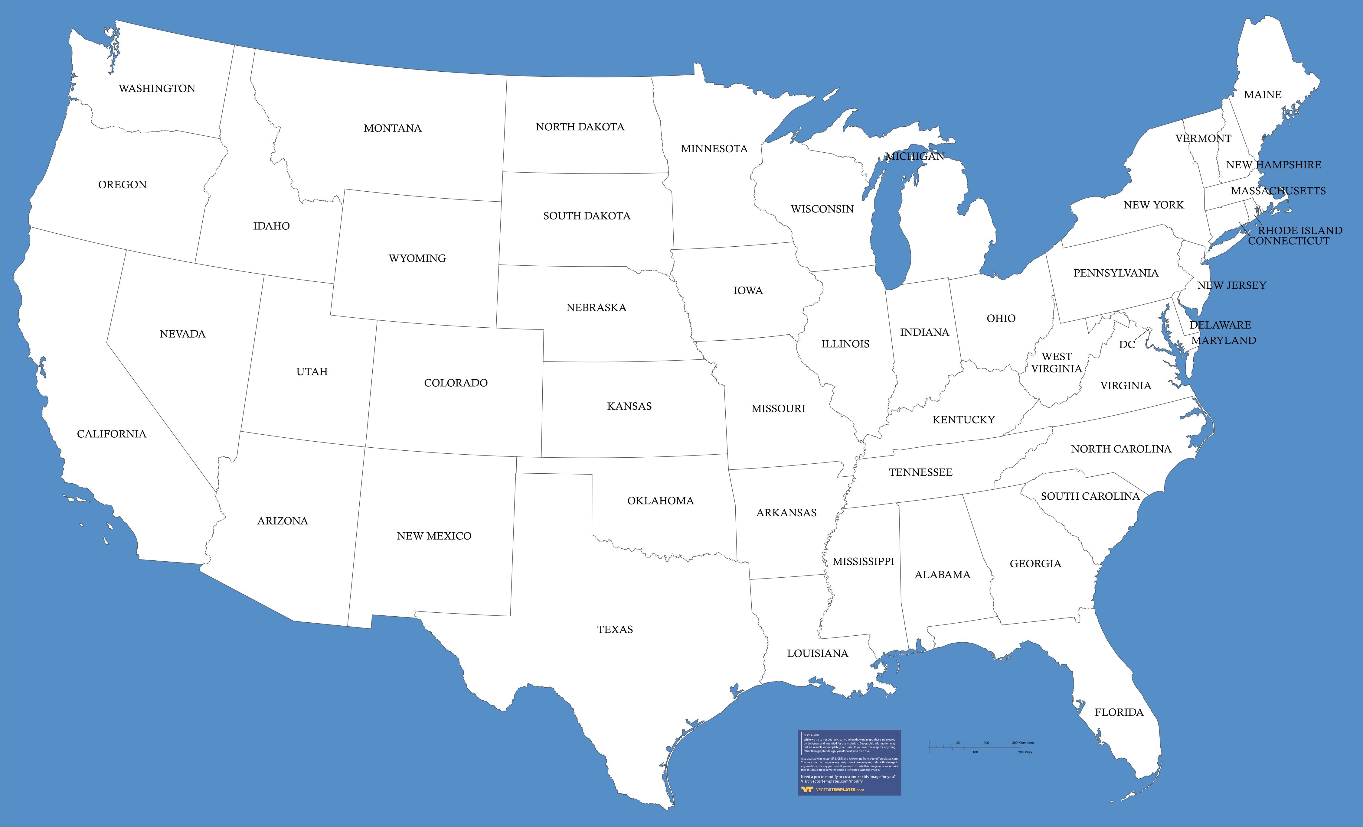 United States Of America Map HD Wallpaper. Background