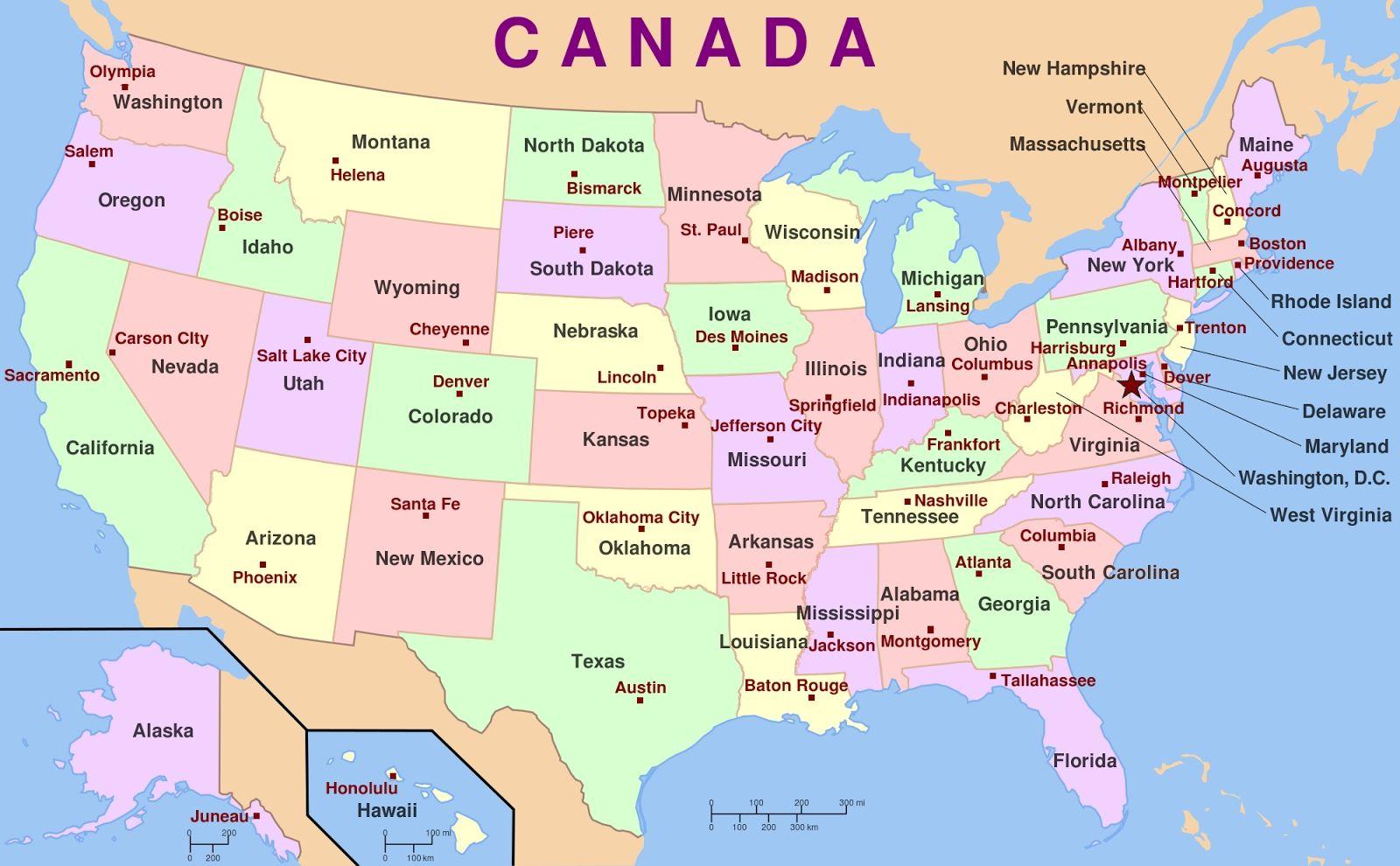 Map Usa Map With States And Cities Hot Lovely Wallpaper usa map