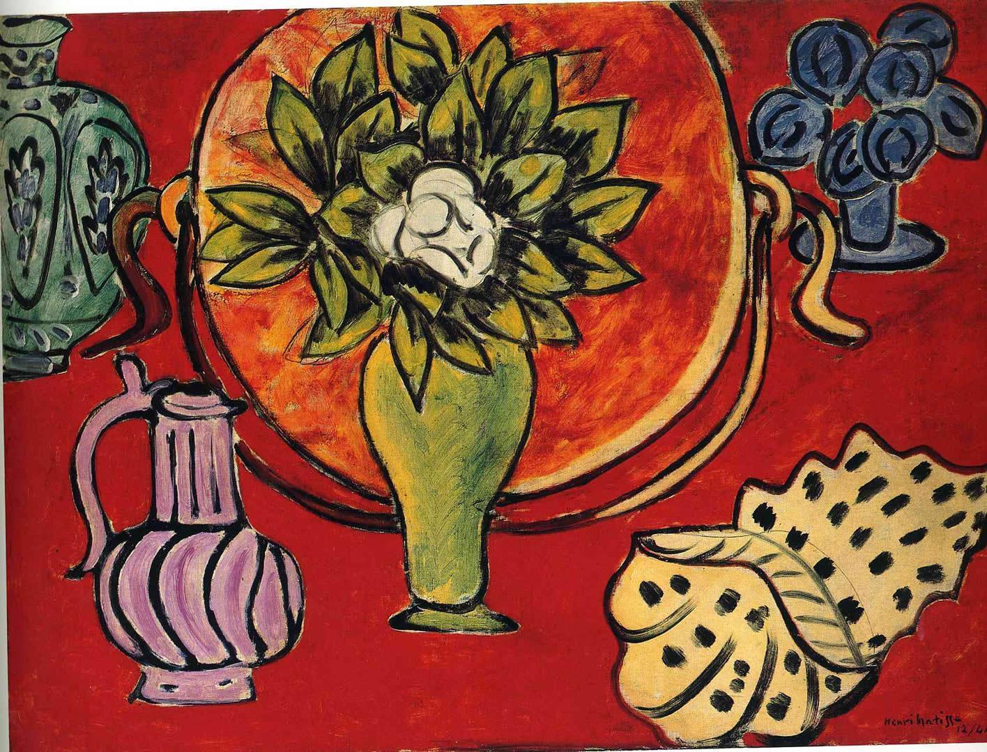Still Life With Magnolia Matisse Wallpaper Image