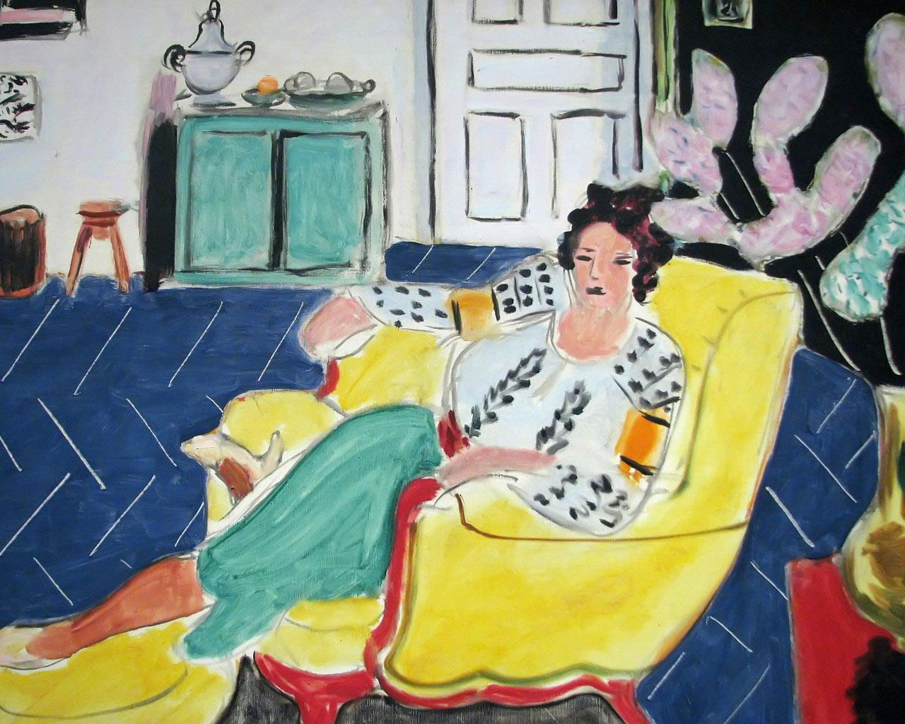 Best artist Matisse Seated in an Armchair