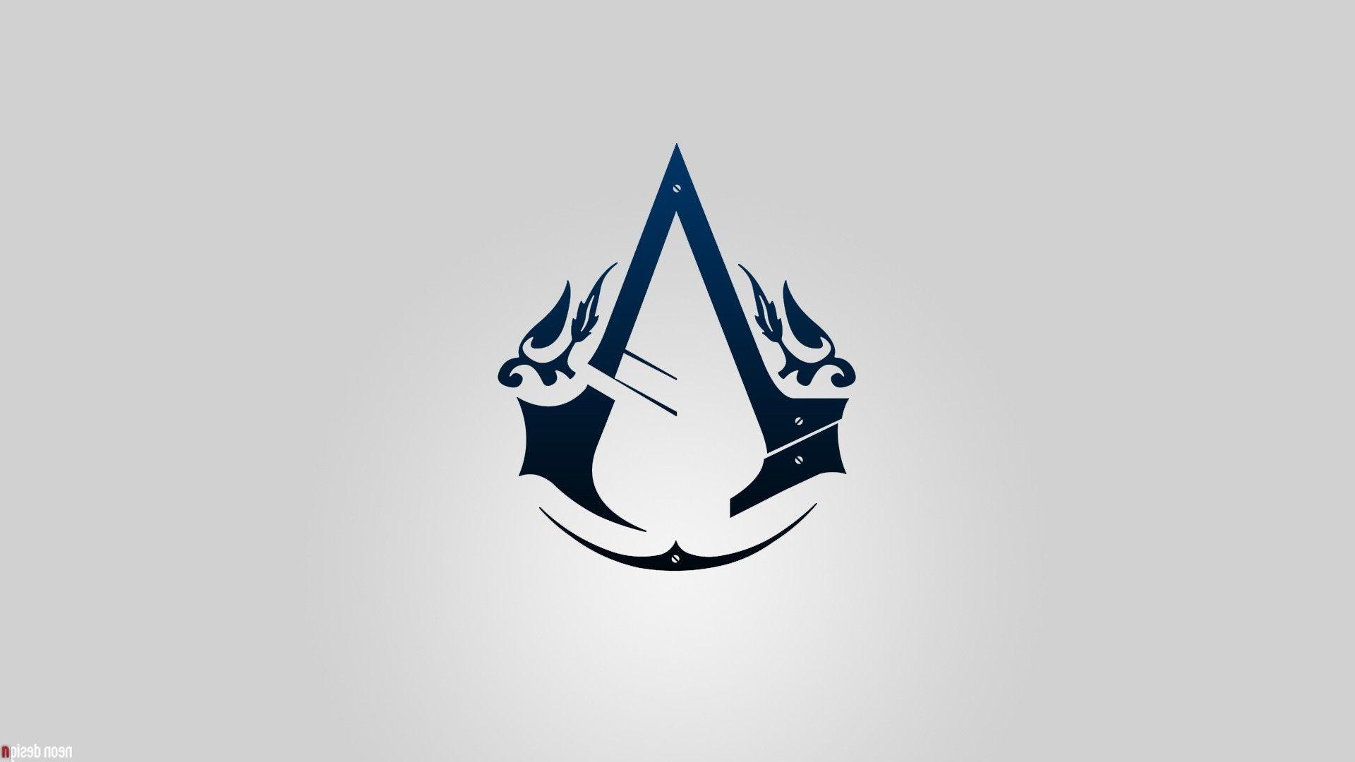Assassins Creed, Symbols, Video Games, Simple Background