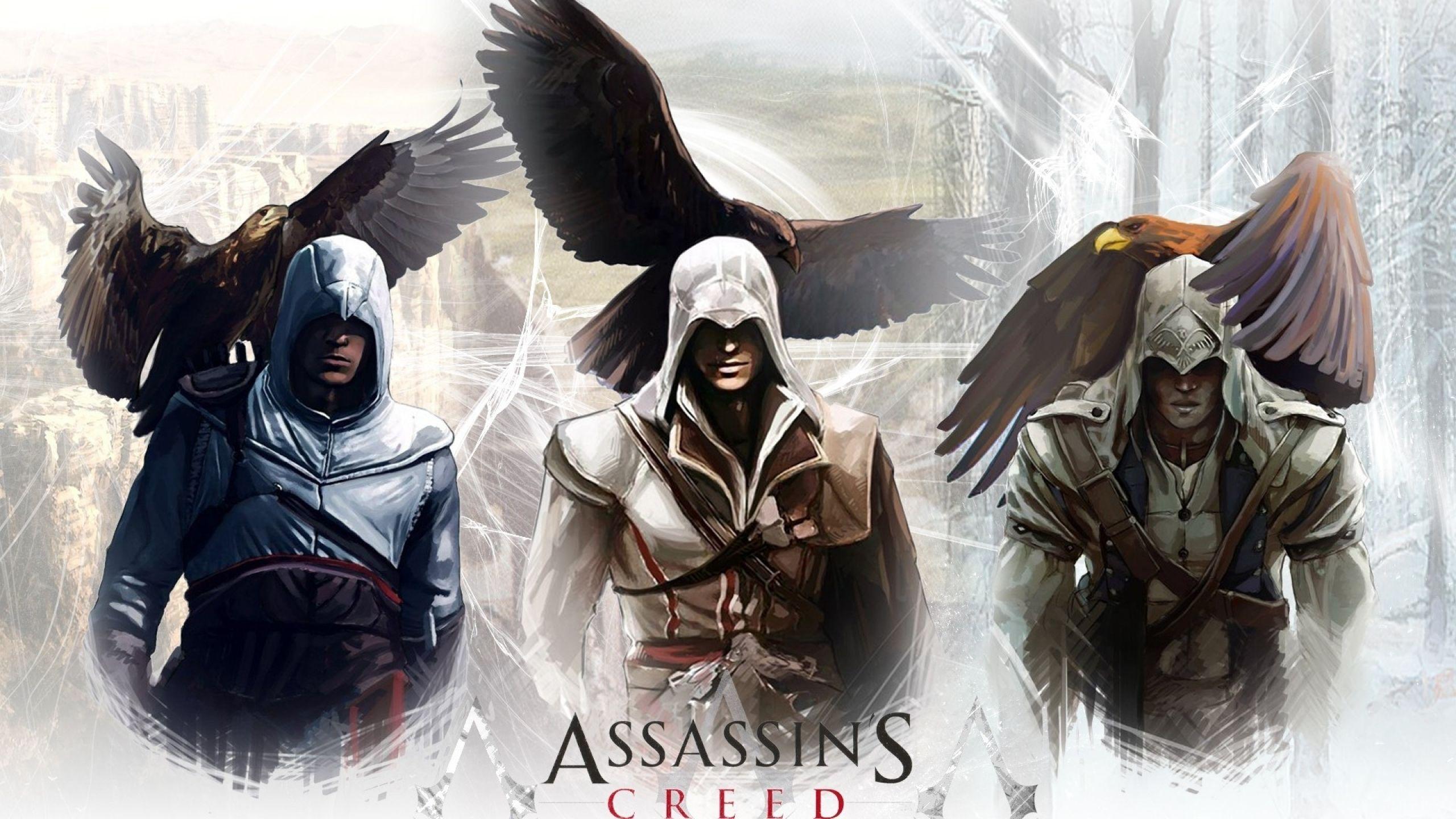 List of Games Wallpaper Assassins Creed Altair Ezio Connor Edward