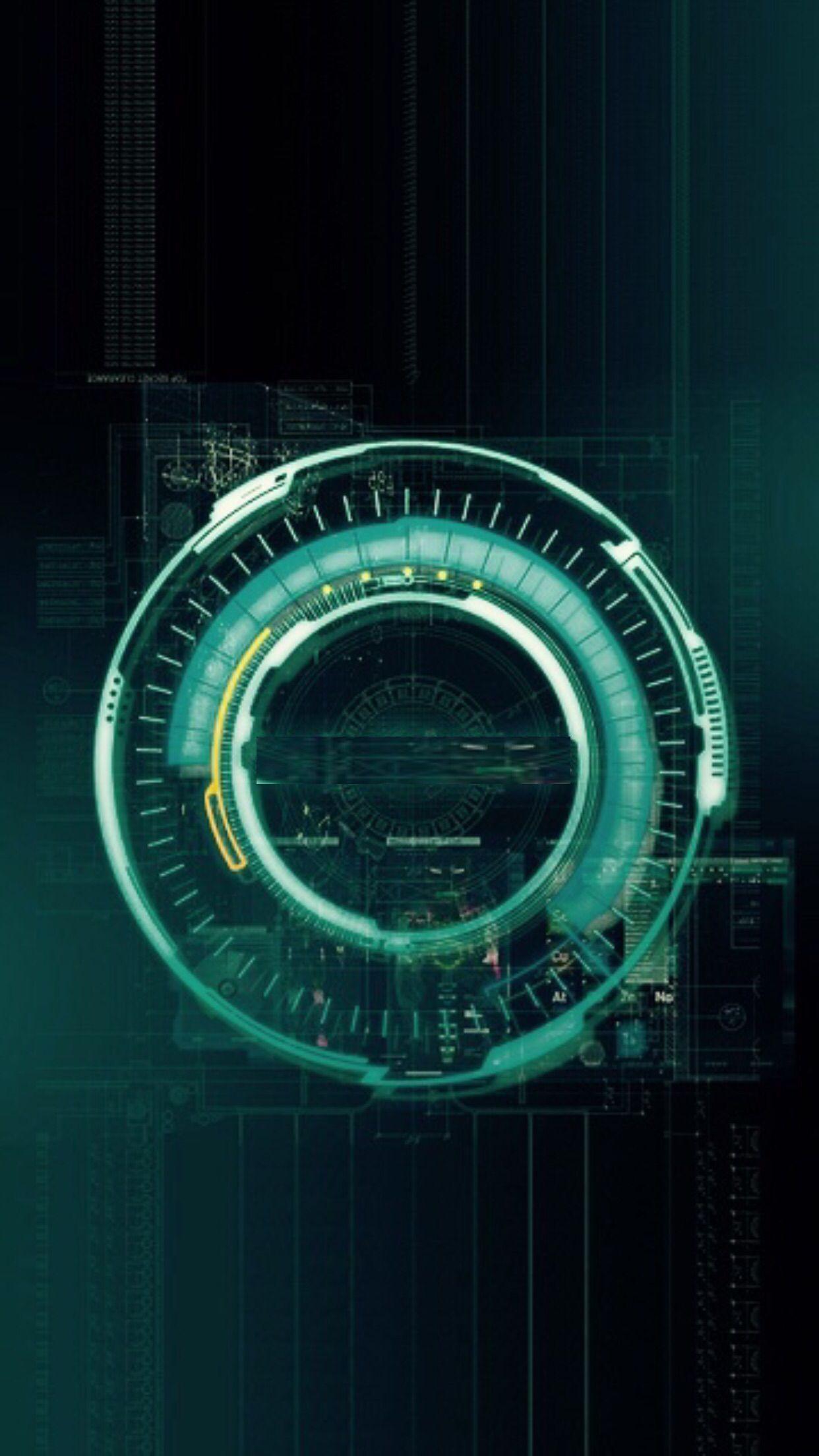 Jarvis: Age of Ultron cellphone wallpaper. It's a simple photo
