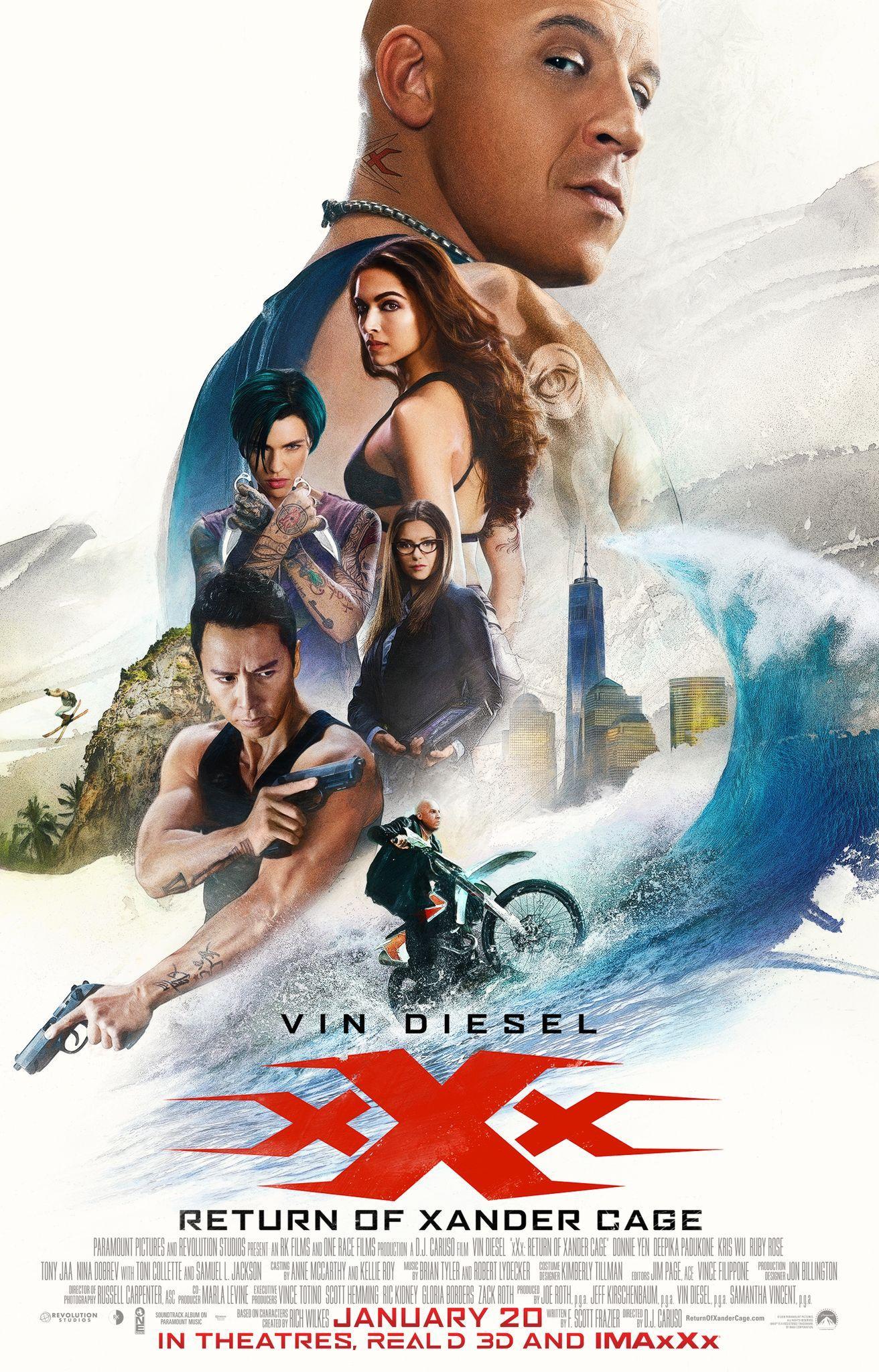 Vin Diesel XXX Return of Xander Cage Wallpaper DESKTOP