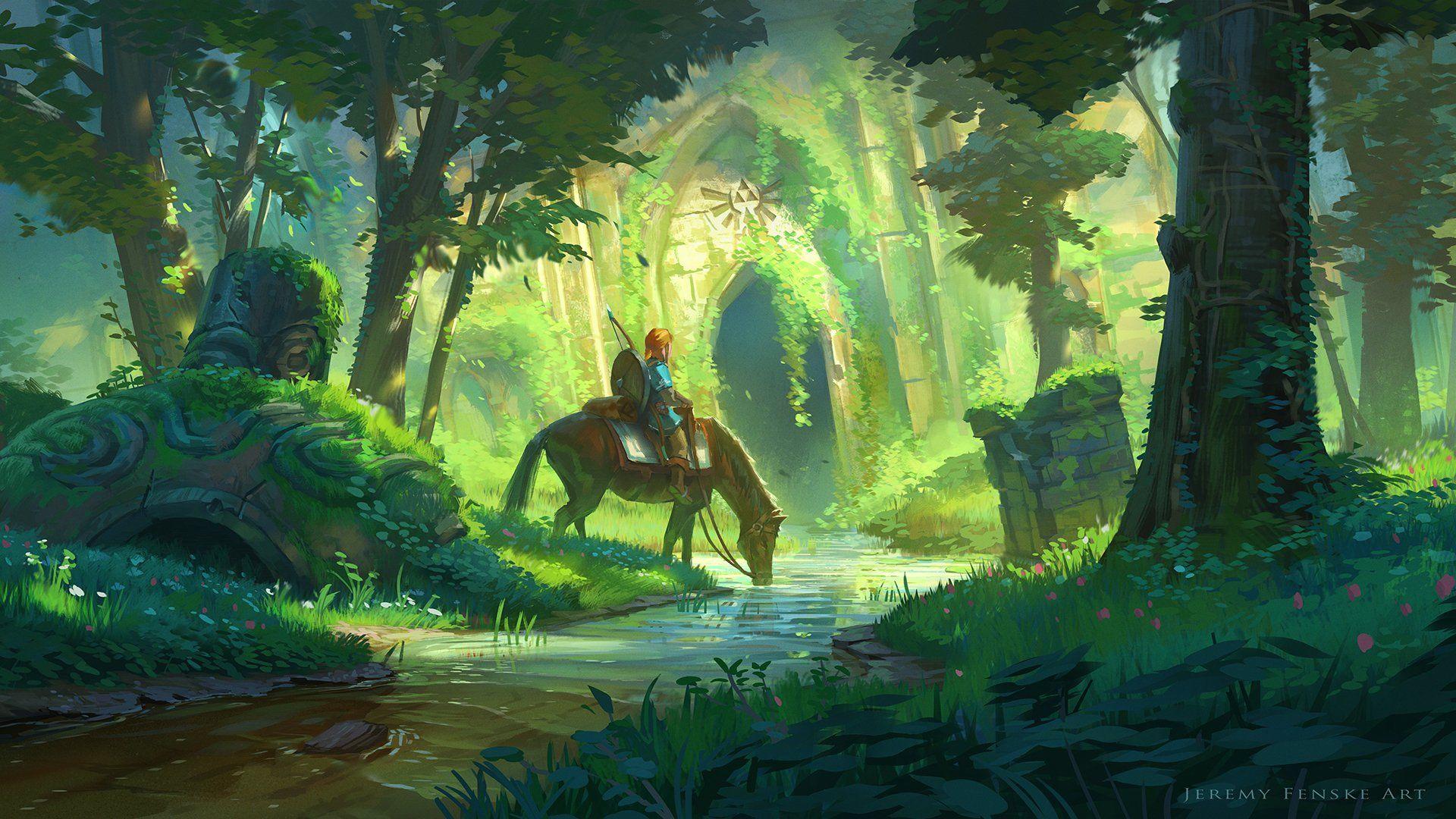 The Legend Of Zelda Breath Of The Wild Wallpapers Wallpaper Cave
