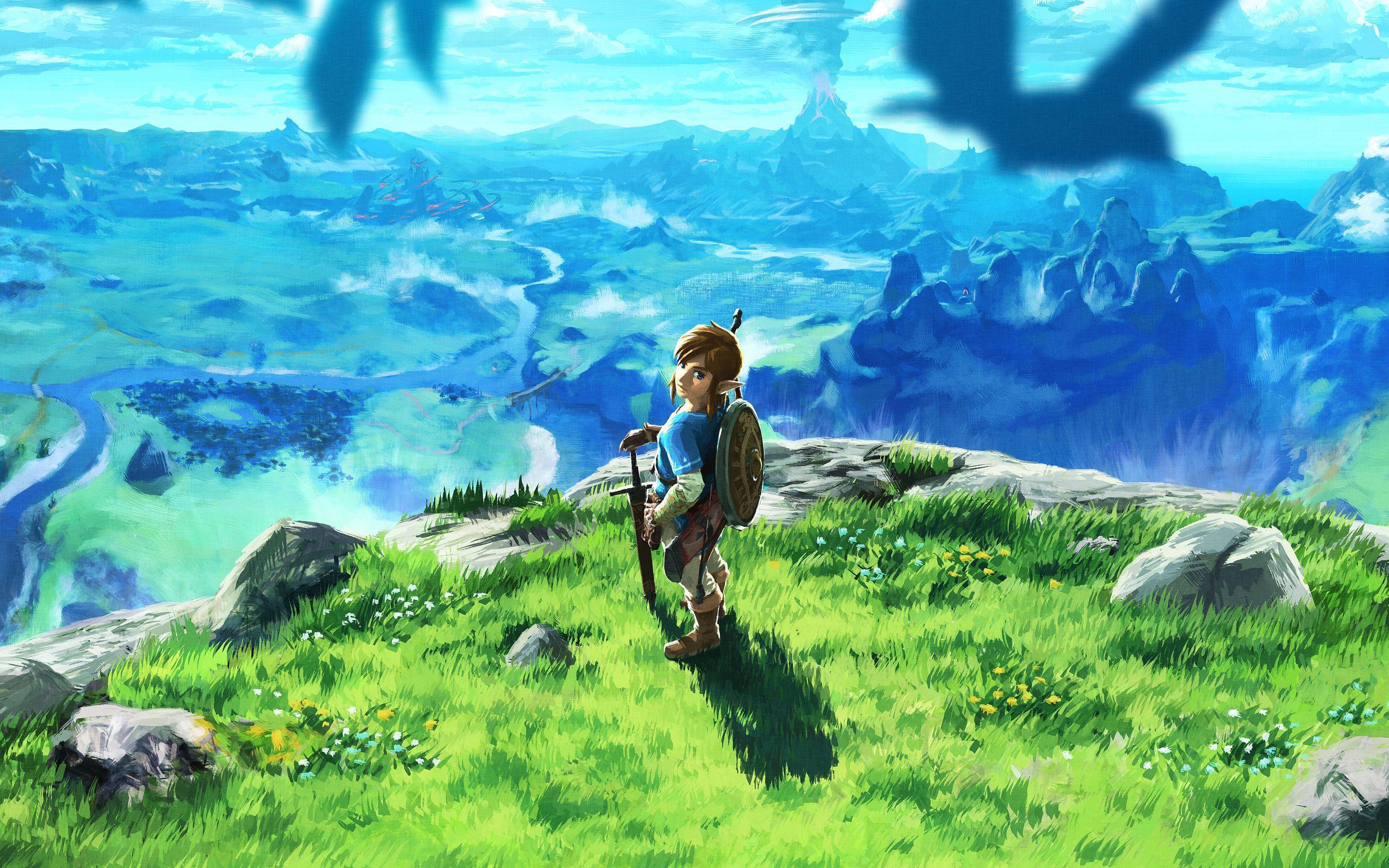 The Legend of Zelda Breath of the Wild 4K 2017 Wallpaper. HD