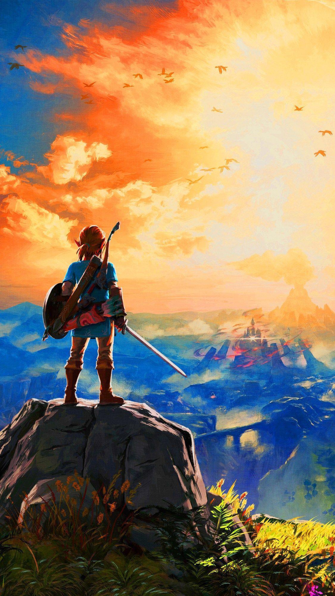 Fan Art: Legend Of Zelda: Breath Of The Wild Phone Wallpaper