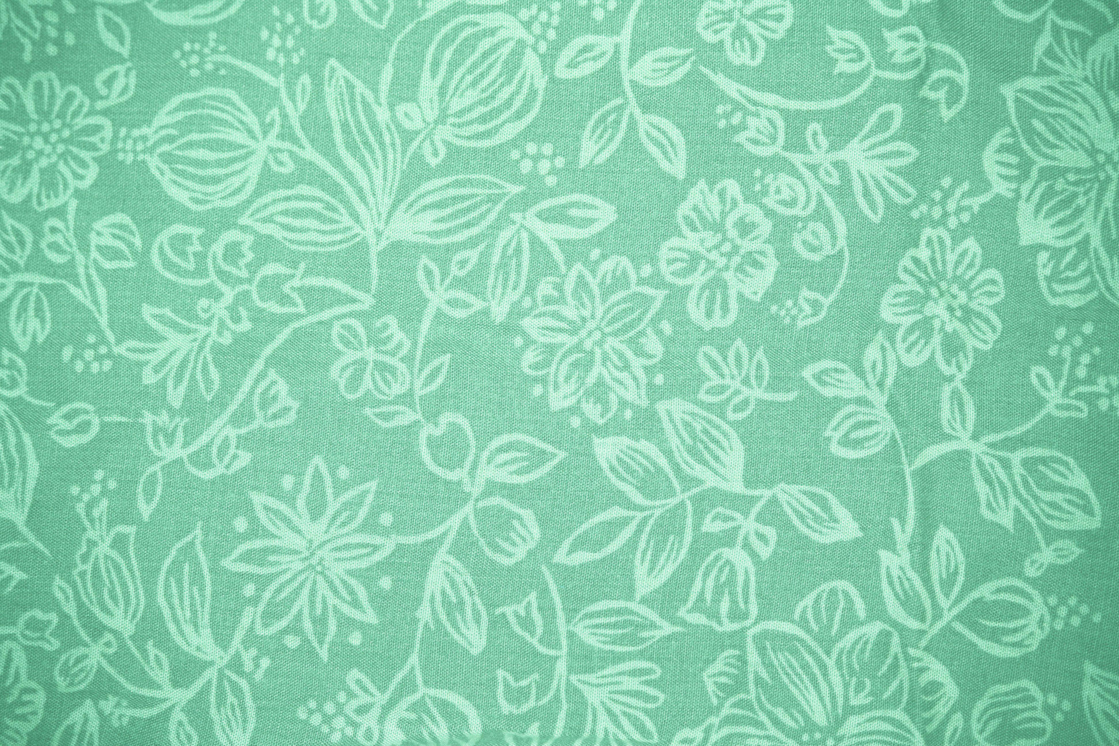 mint green wallpaper floroa