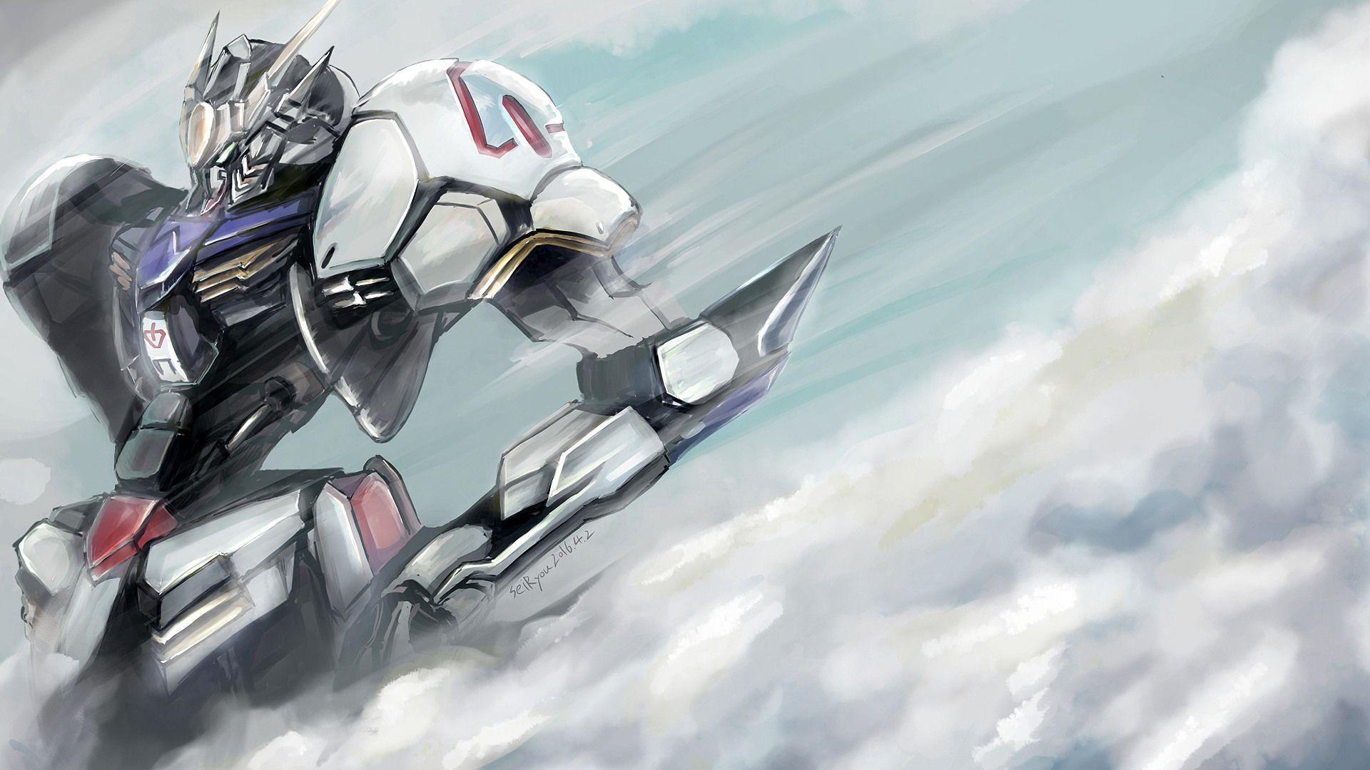 Gundam Barbatos Wallpapers  Top Free Gundam Barbatos Backgrounds   WallpaperAccess