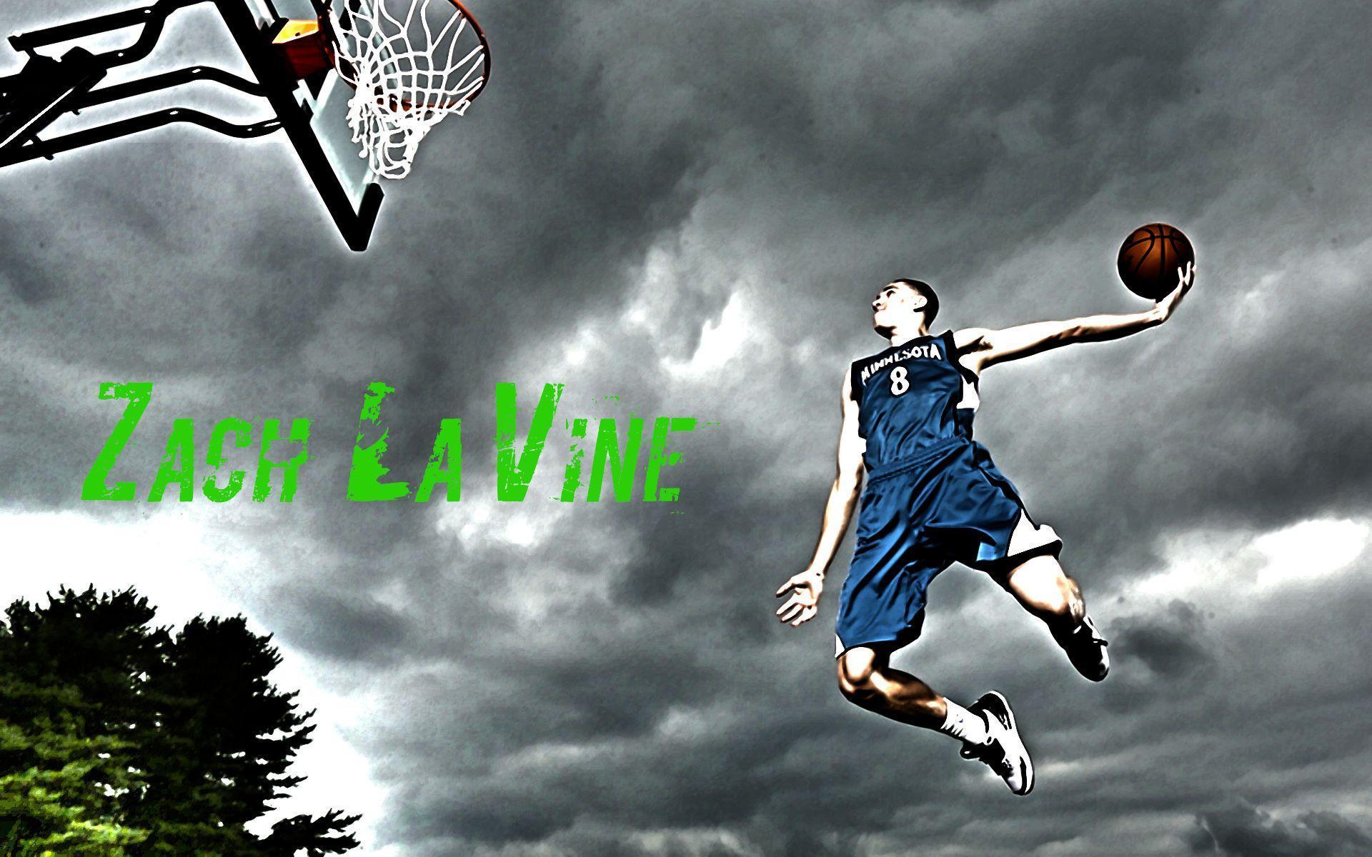 Zach La Vine NBA Basketball Wallpaper