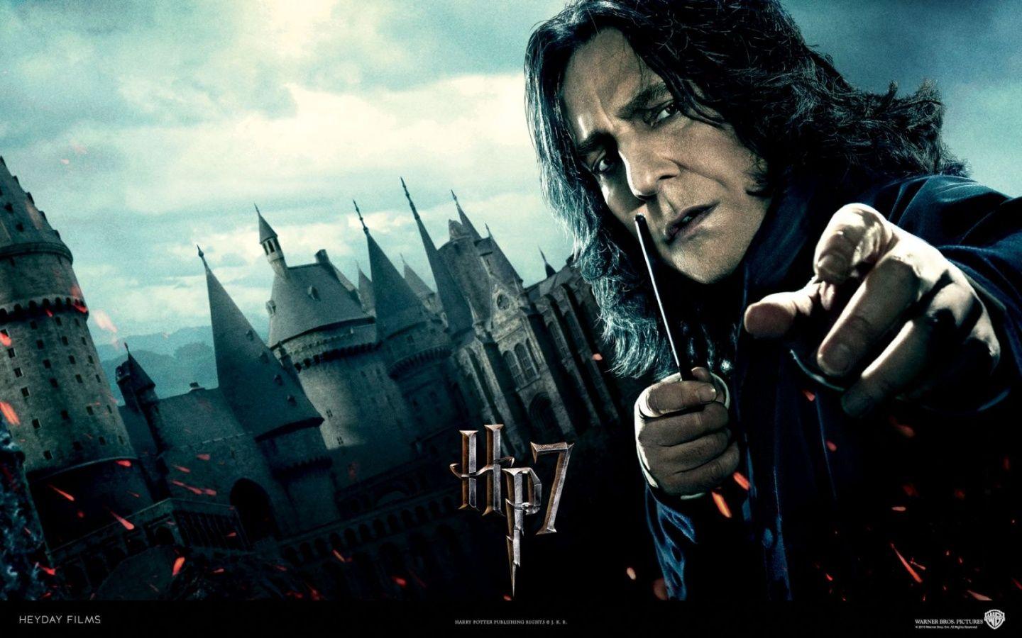Harry Potter and the Deathly Hallows: Severus Snape wallpaper