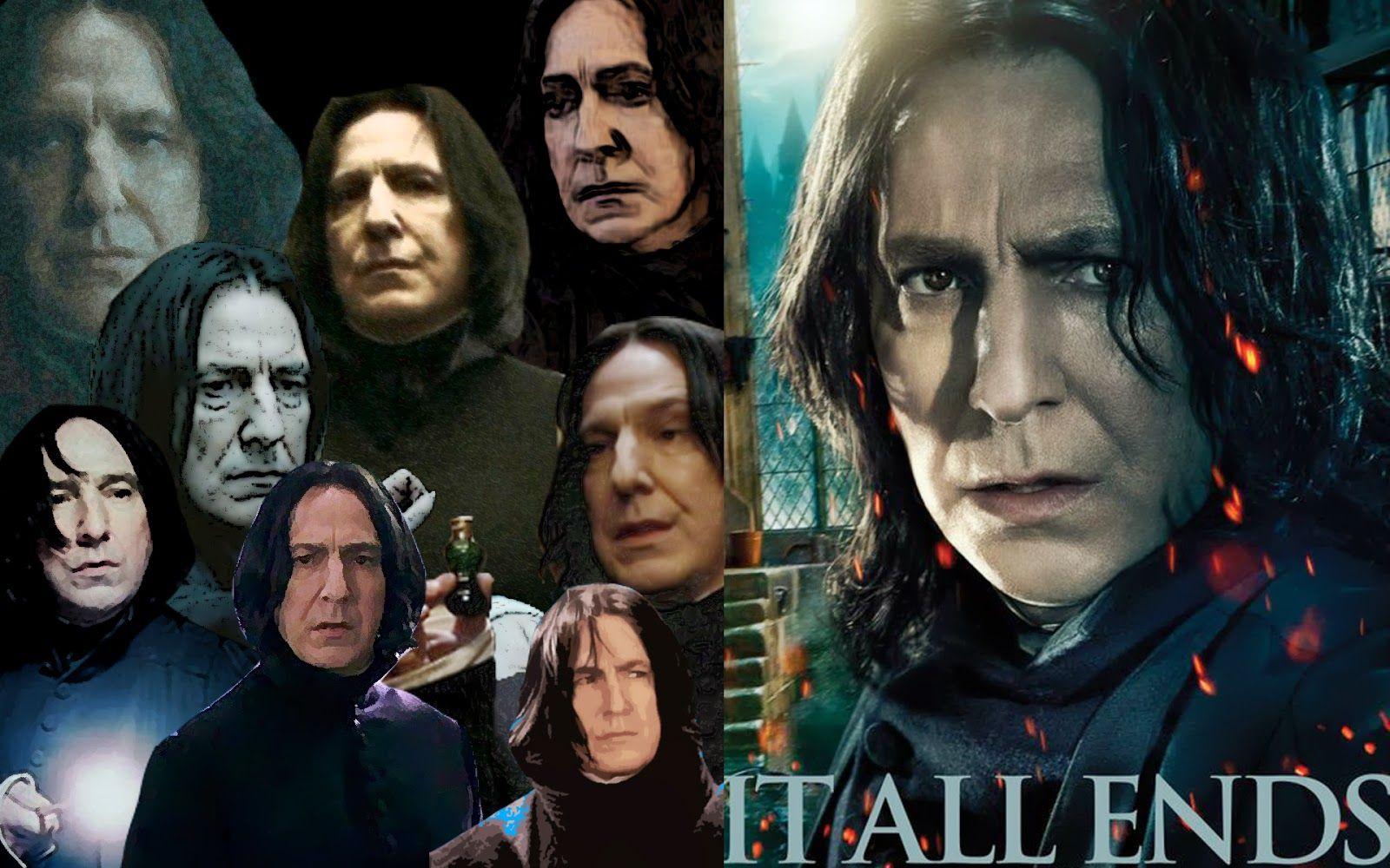 Free Desktop Wallpaper: Severus Snape Wallpaper