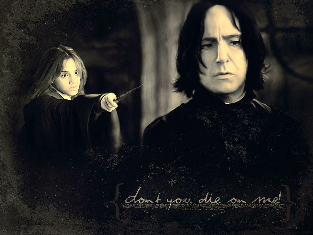 Severus Snape & Hermione Granger Snape Wallpaper
