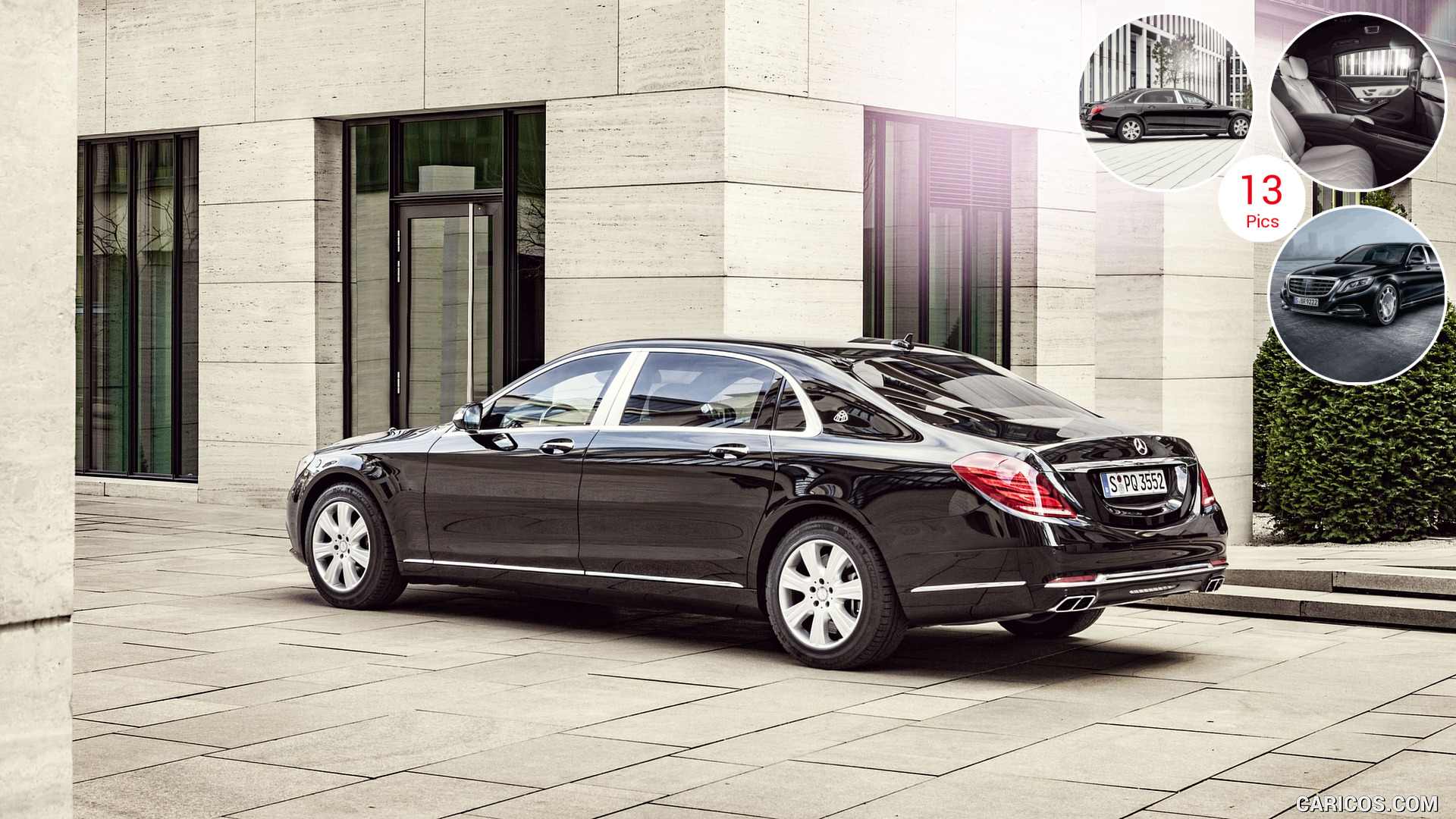 Mercedes Maybach S600 Guard. HD Wallpaper