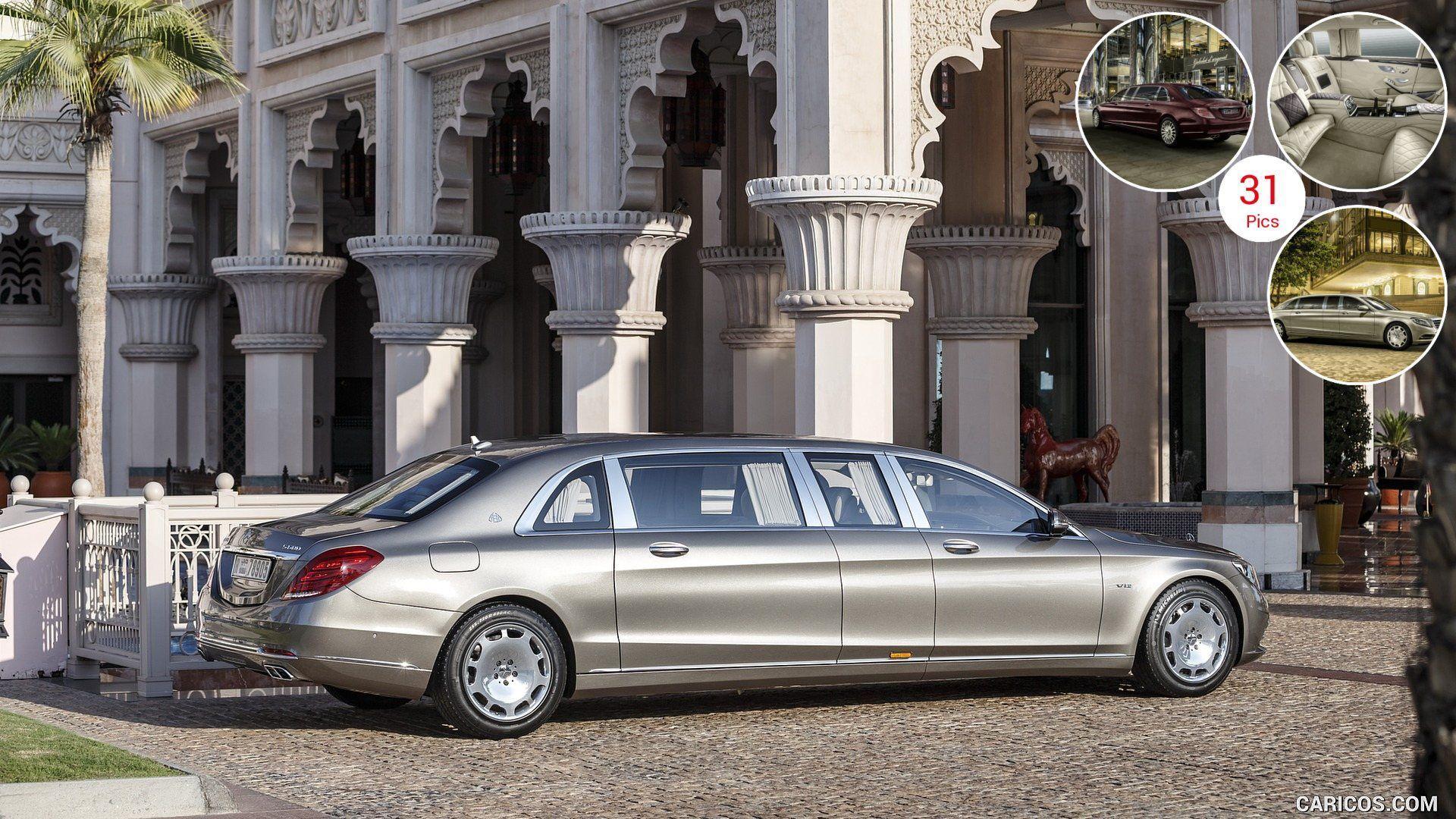 Mercedes Maybach S600 Pullman In Dubai. HD Wallpaper