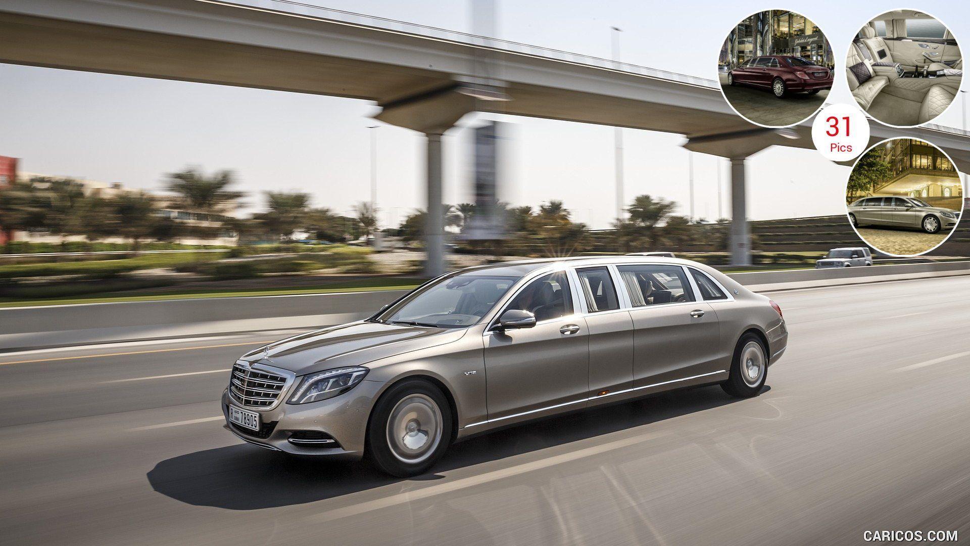 Mercedes Maybach S600 Pullman In Dubai. HD Wallpaper
