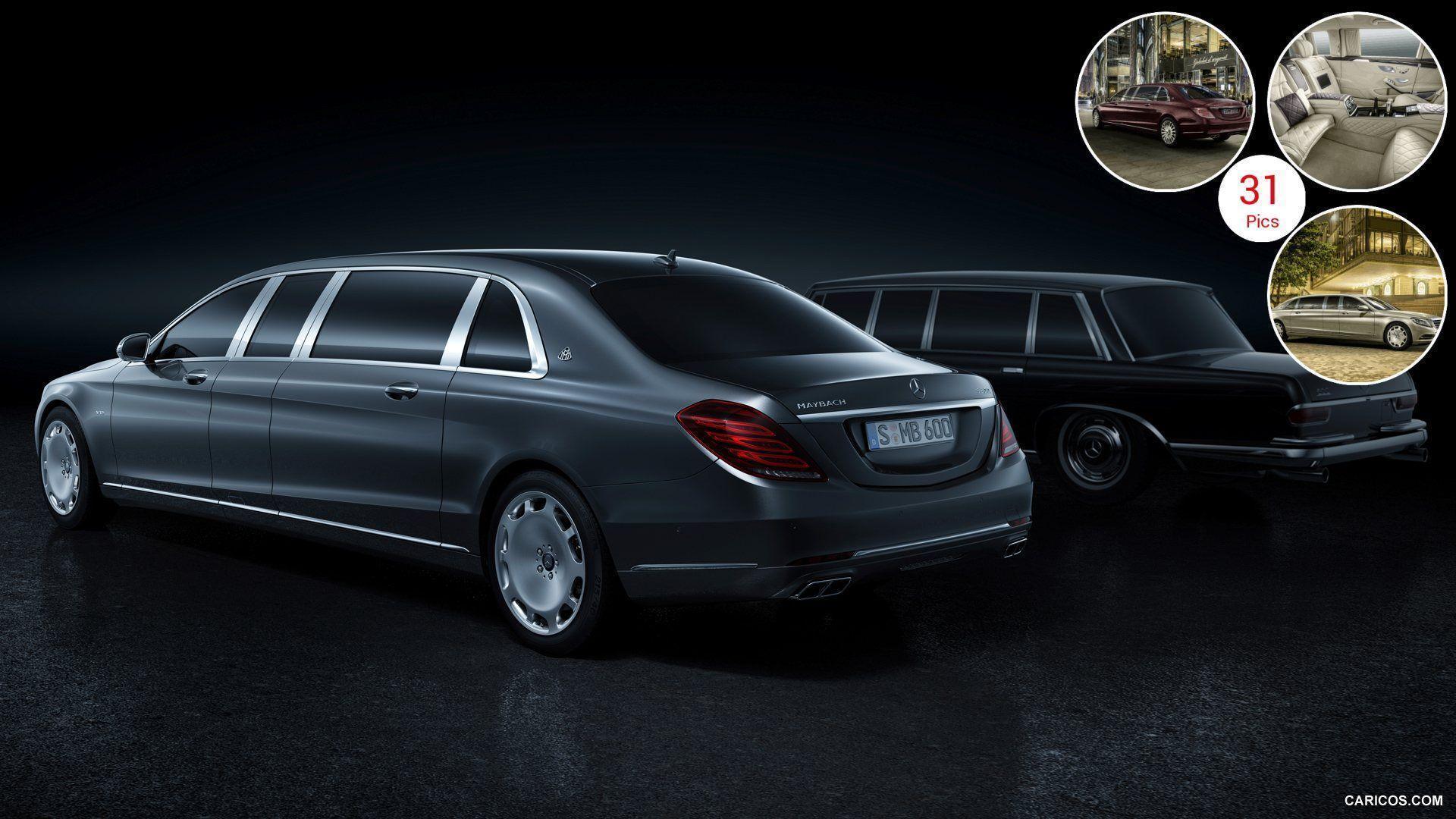 Mercedes Maybach S600 Pullman And Mercedes Benz 600 Pullman