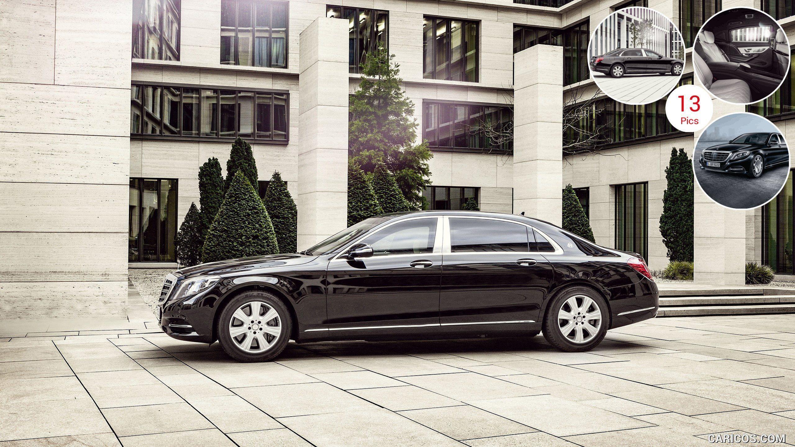 Mercedes Maybach S600 Guard. HD Wallpaper