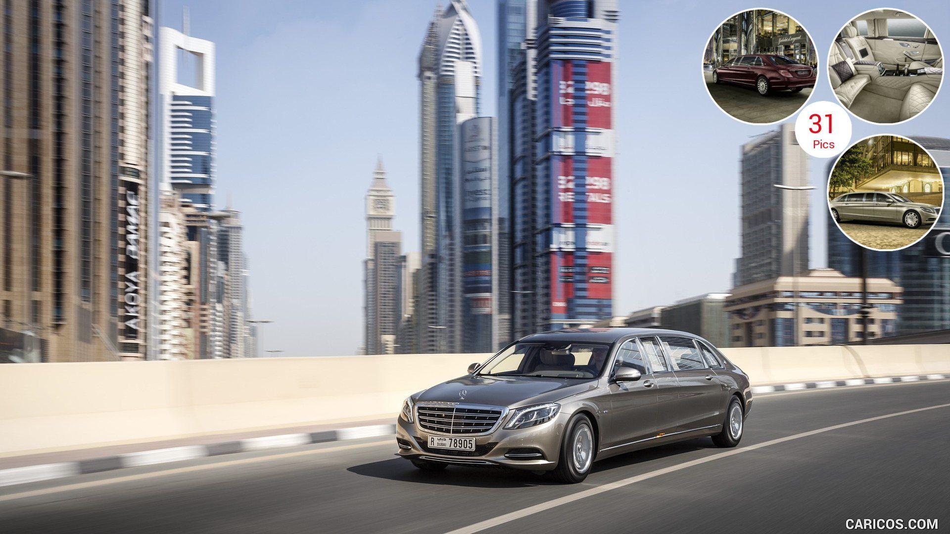 Mercedes Maybach S600 Pullman In Dubai. HD Wallpaper
