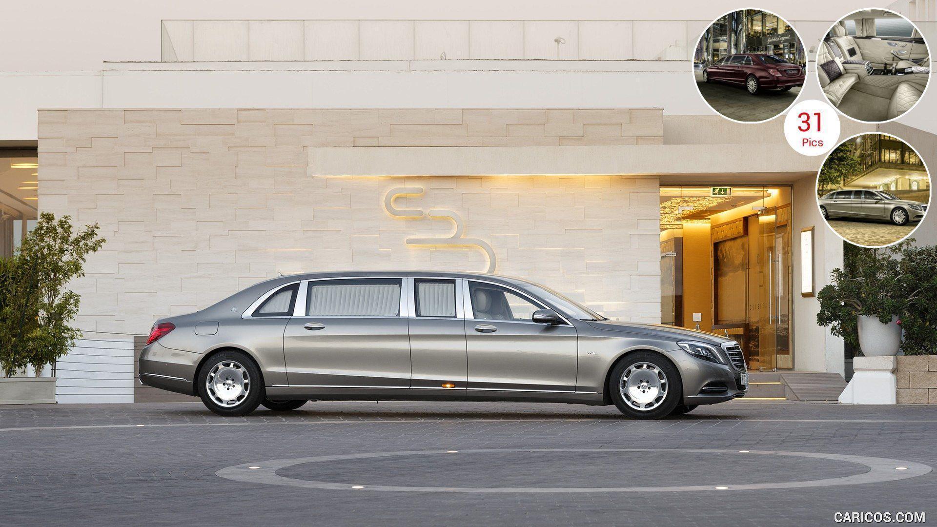Mercedes Maybach S600 Pullman In Dubai. HD Wallpaper