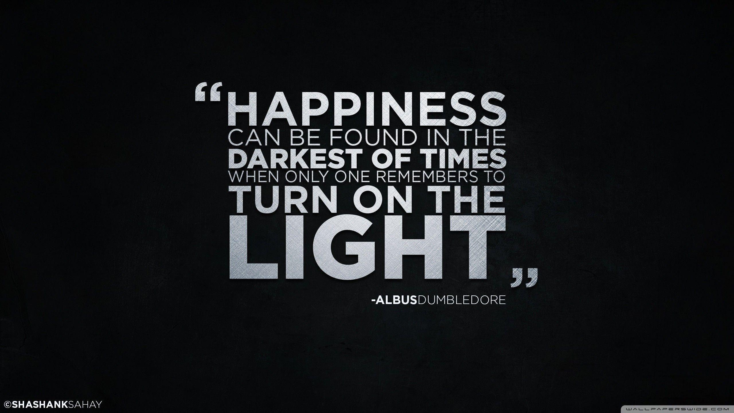 Harry Potter, Albus Dumbledore, Quote, Simple Backgrounds