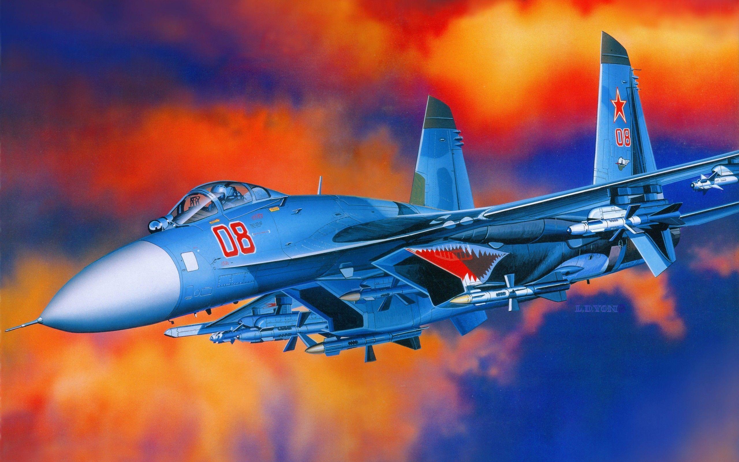 Sukhoi Su 27 HD Wallpaper