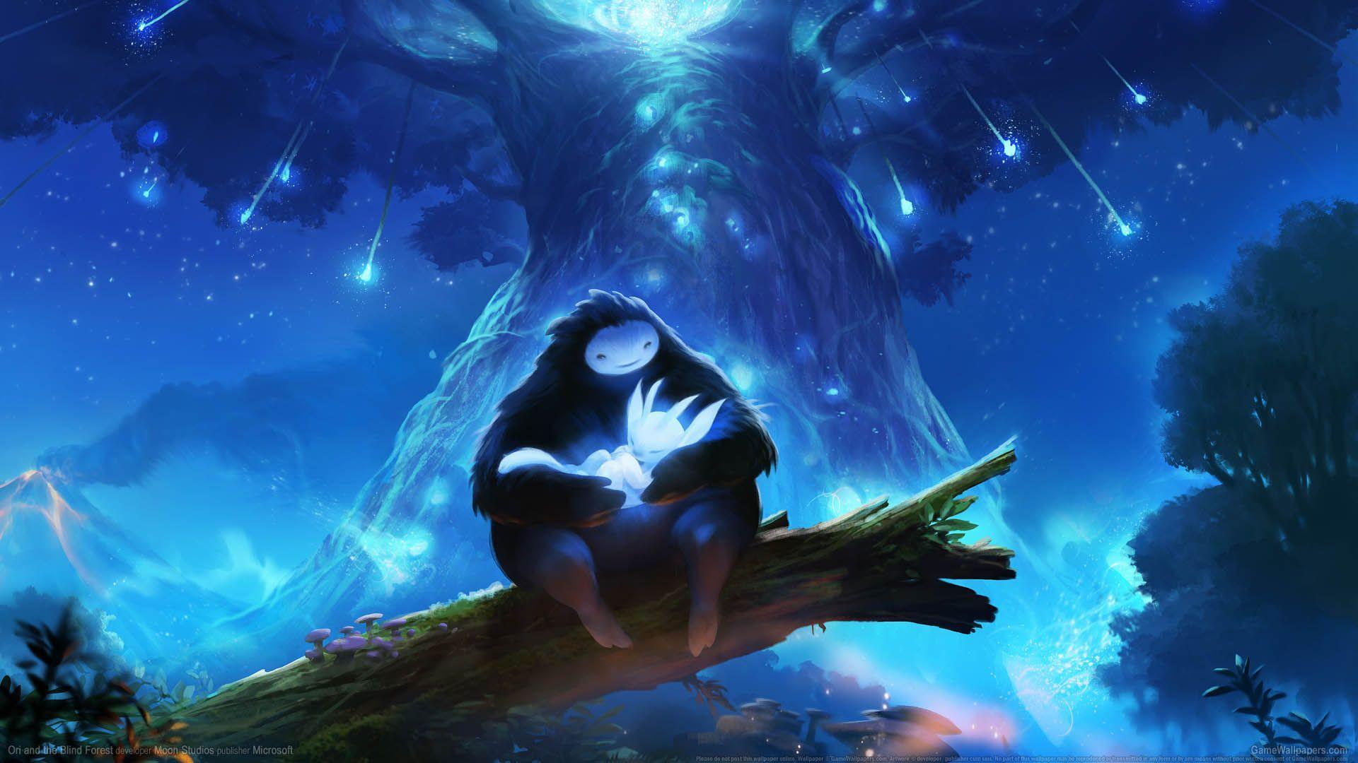 Ori Windows Theme Featuring 14 wallpapers creating a day and night cycle  complemented by sounds and custom cursor  rOriAndTheBlindForest
