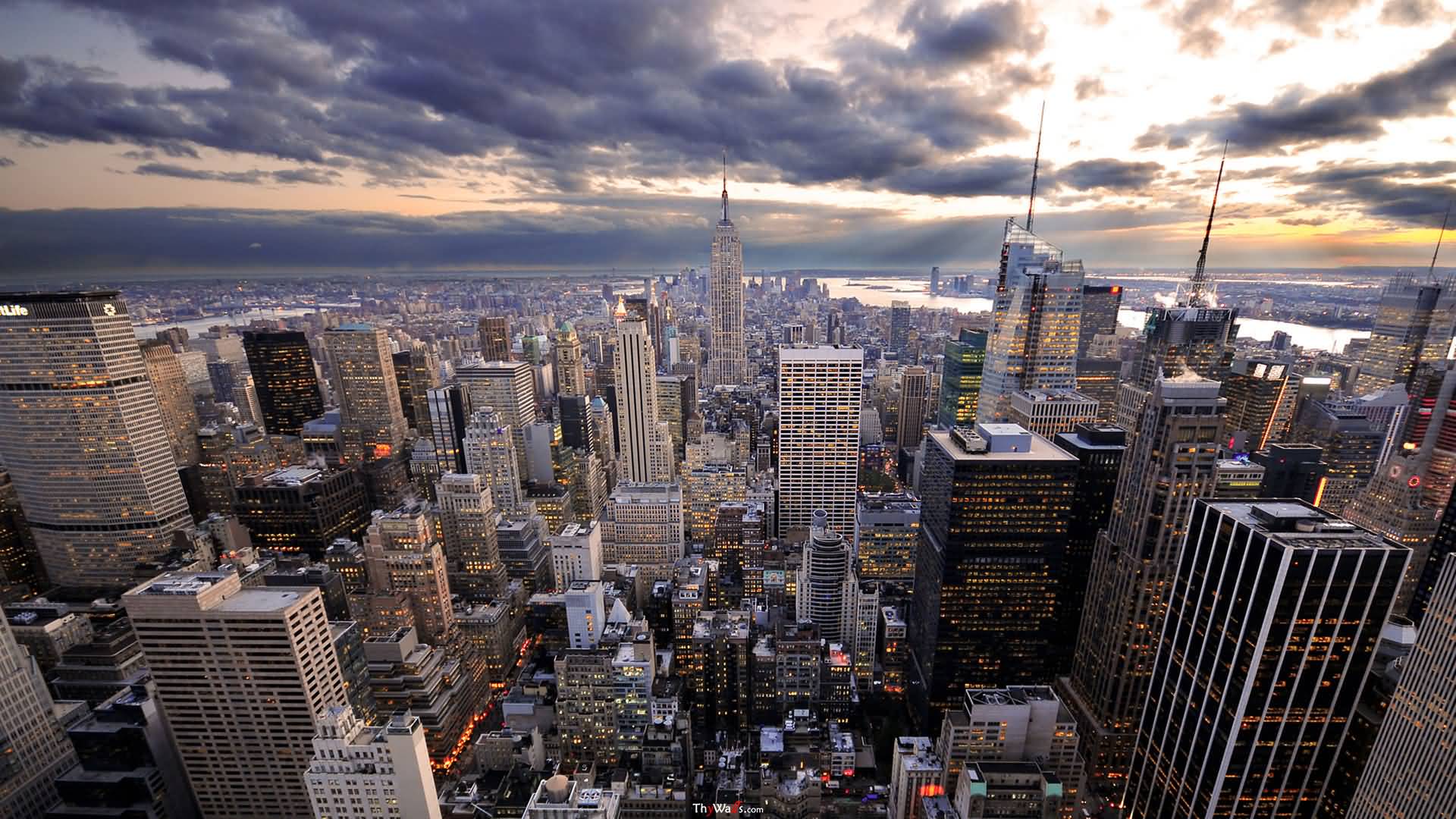 New York Empire State Building HD 1920x1080 wallpapers