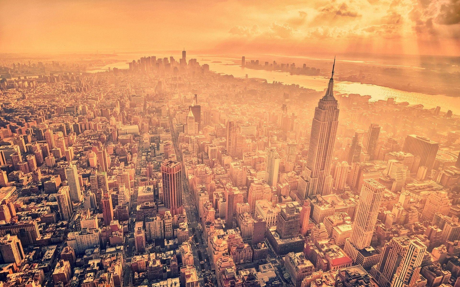 city, Urban, Cityscape, Filter, New York City, Sunlight, Empire