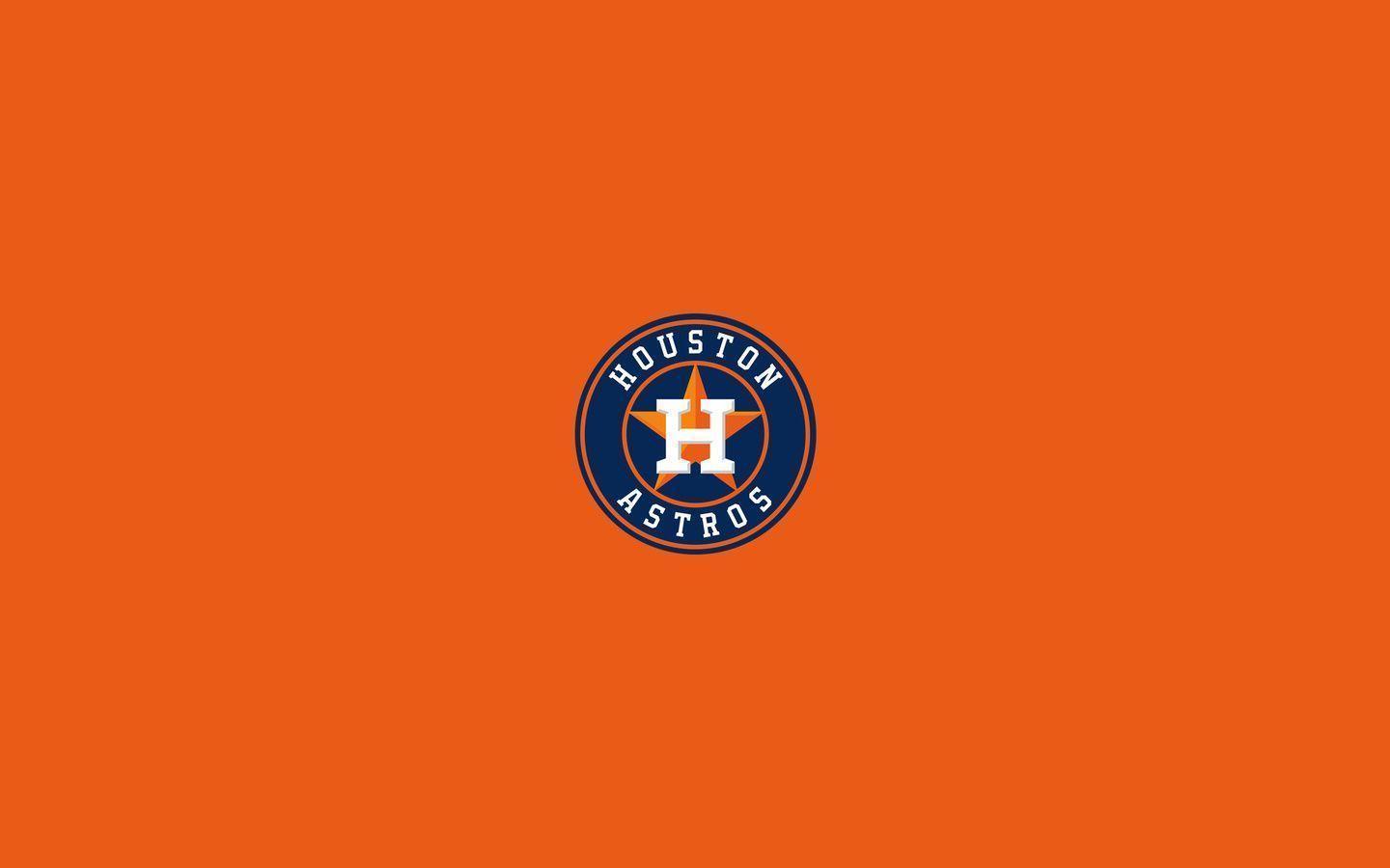 1440x900 Houston Astros Mini Logo Orange.png, Houston Astros