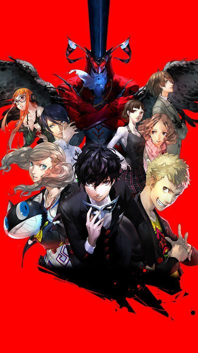 Persona 5 wallpapers for smartphone by De