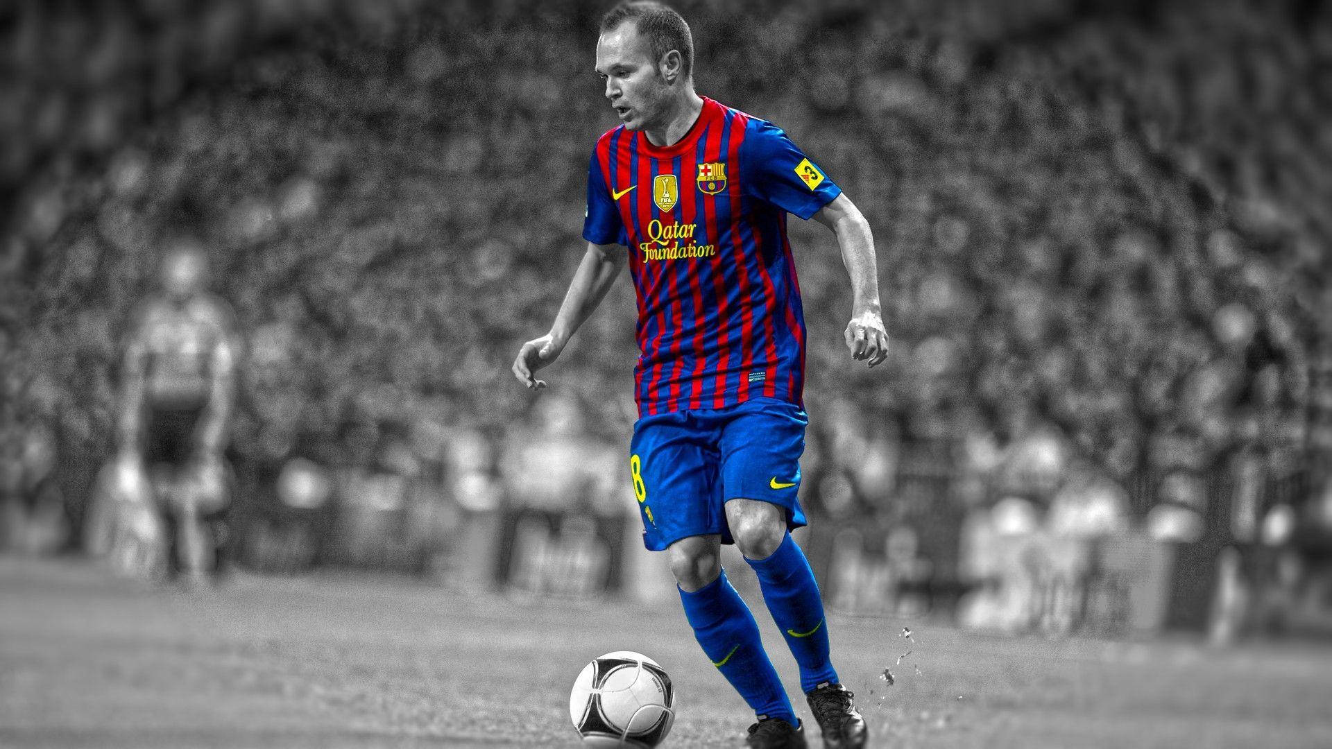 Andres Iniesta Wallpaper High Resolution and Quality Download