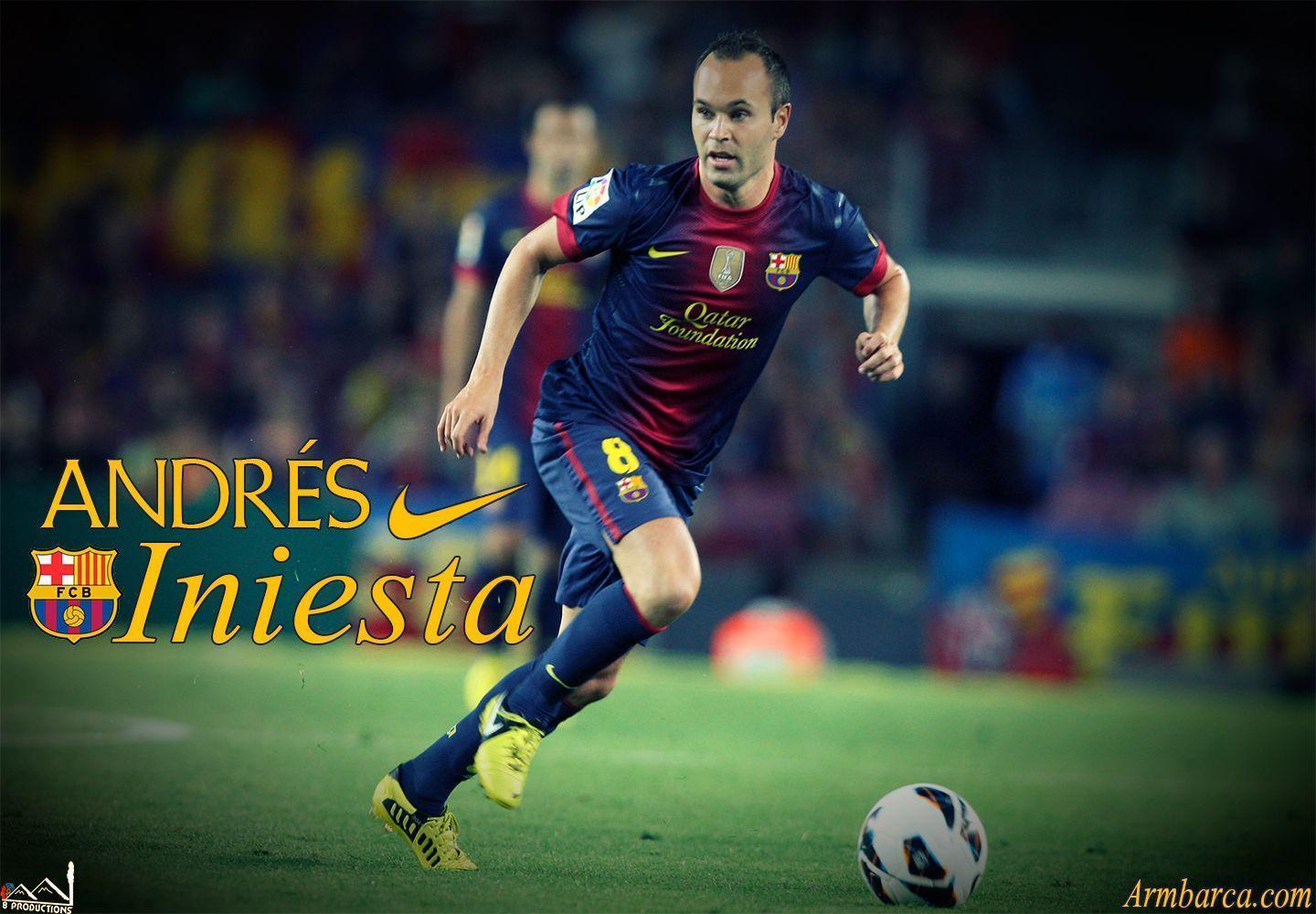Andres Iniesta Wallpaper High Resolution and Quality Download