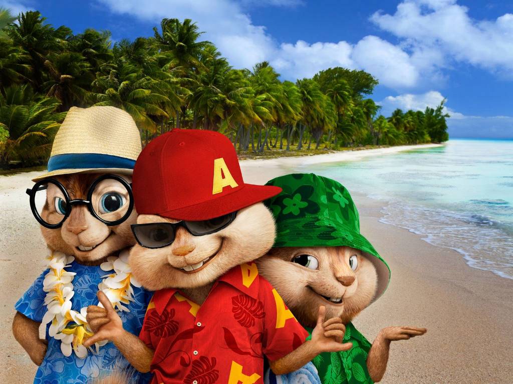 Alvin and Chipmunk Chipwrecked Wallpaper. banner